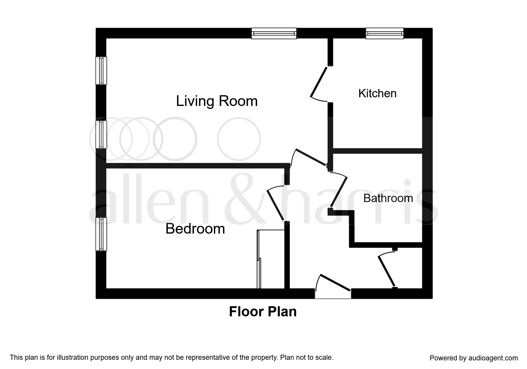 1 Bedrooms Flat for sale in Greenholme Street, Glasgow G44