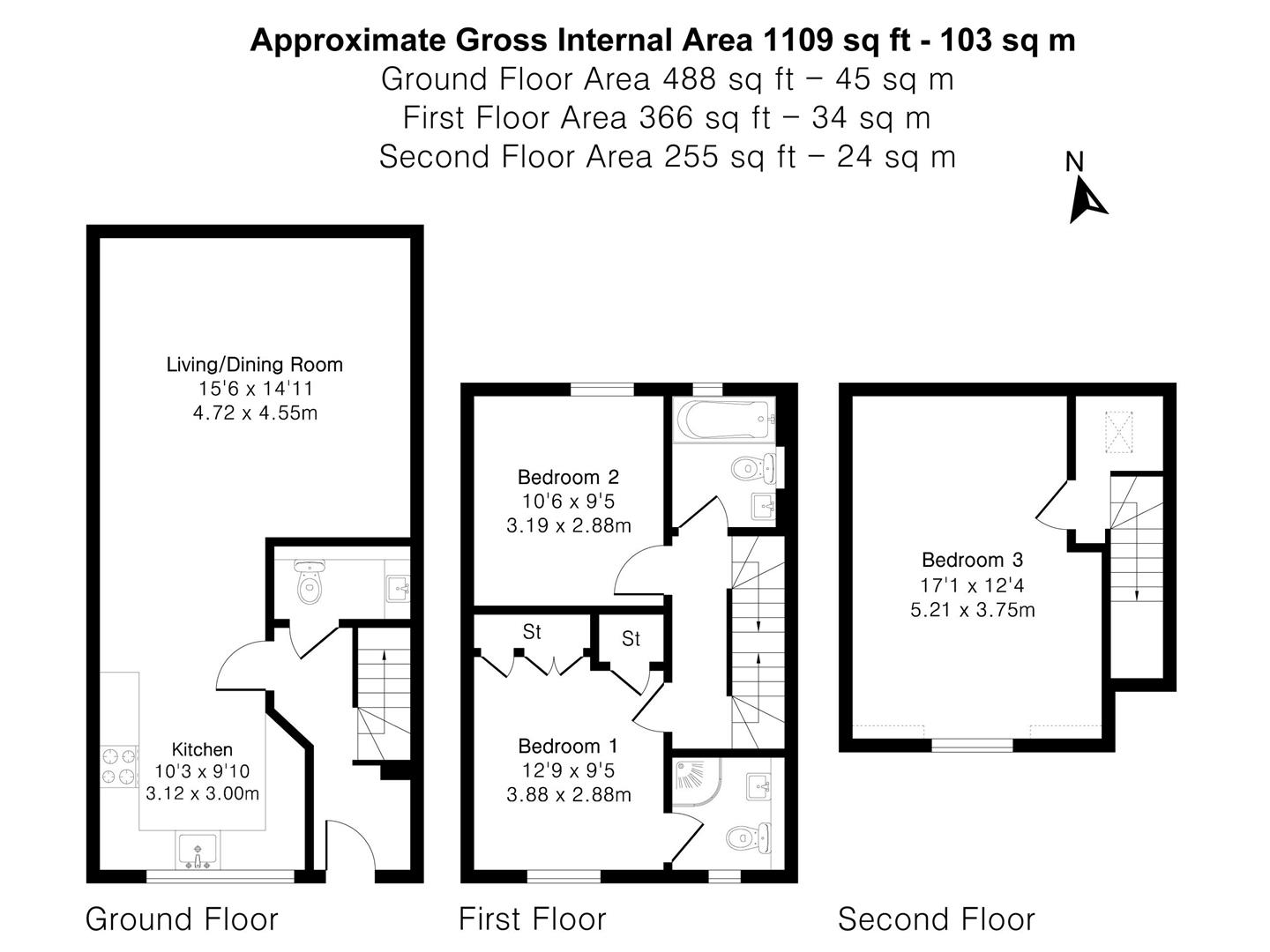 Kinsey Place, Linton, Cambridge floorplan
