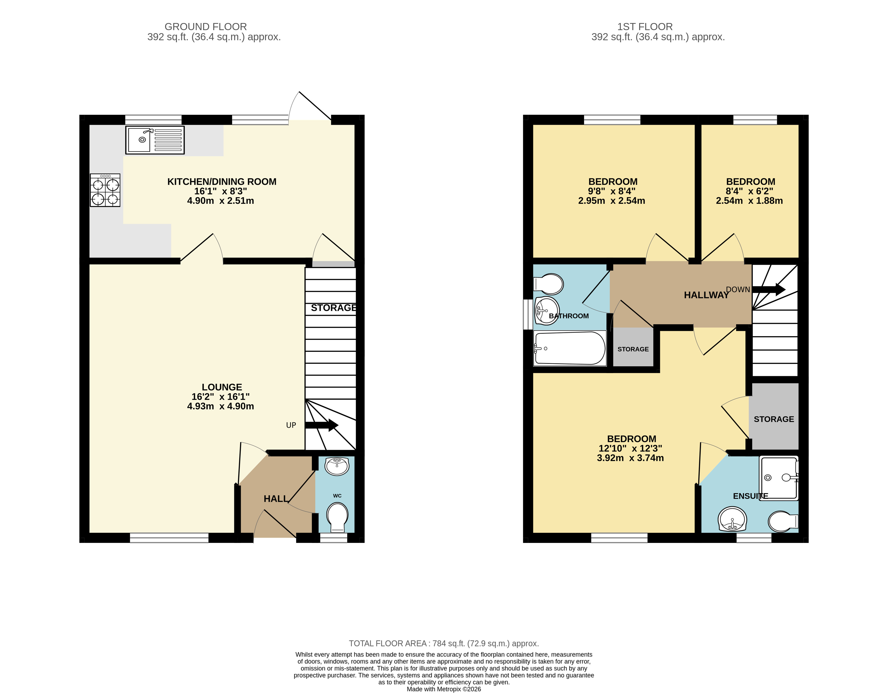 3, Saturn Close, Warminster floorplan