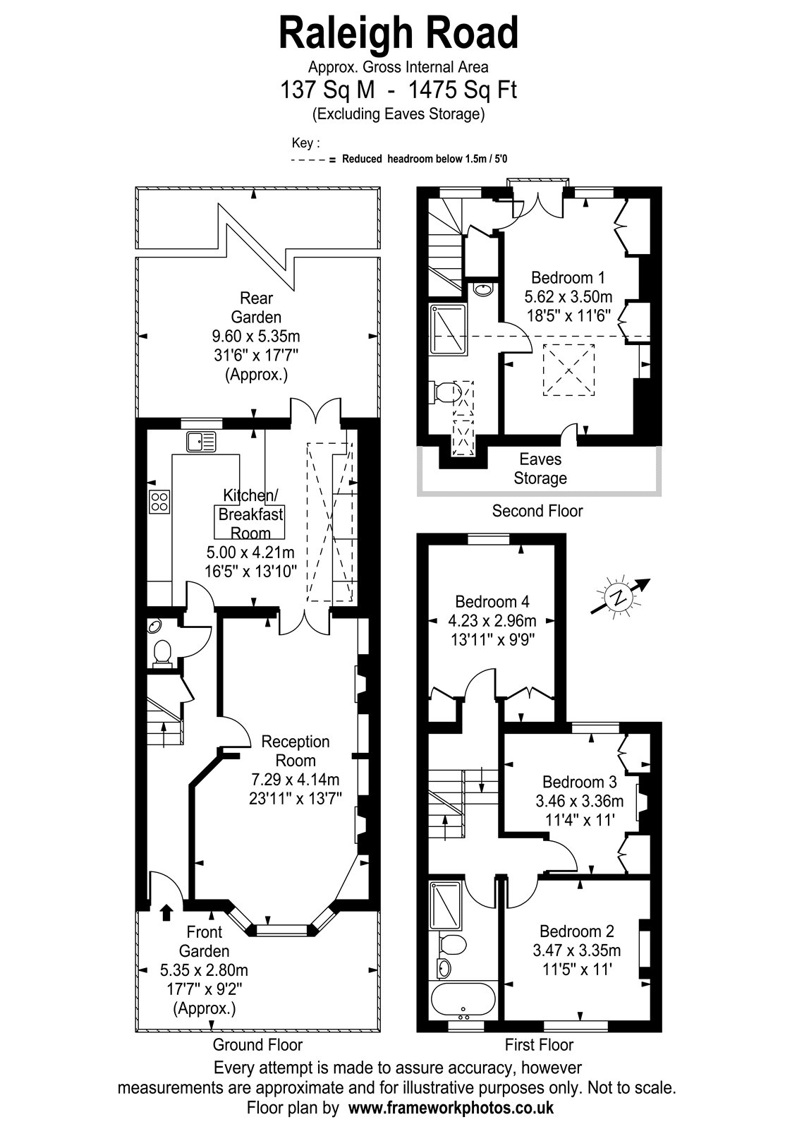 12, Raleigh Road, Surrey floorplan
