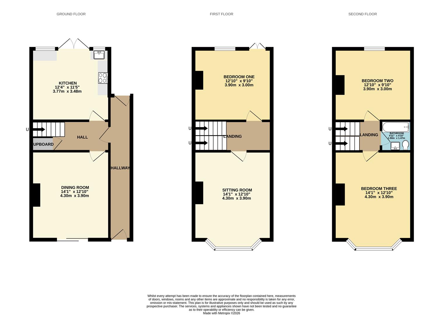 39, St. Marys Terrace, Hastings floorplan