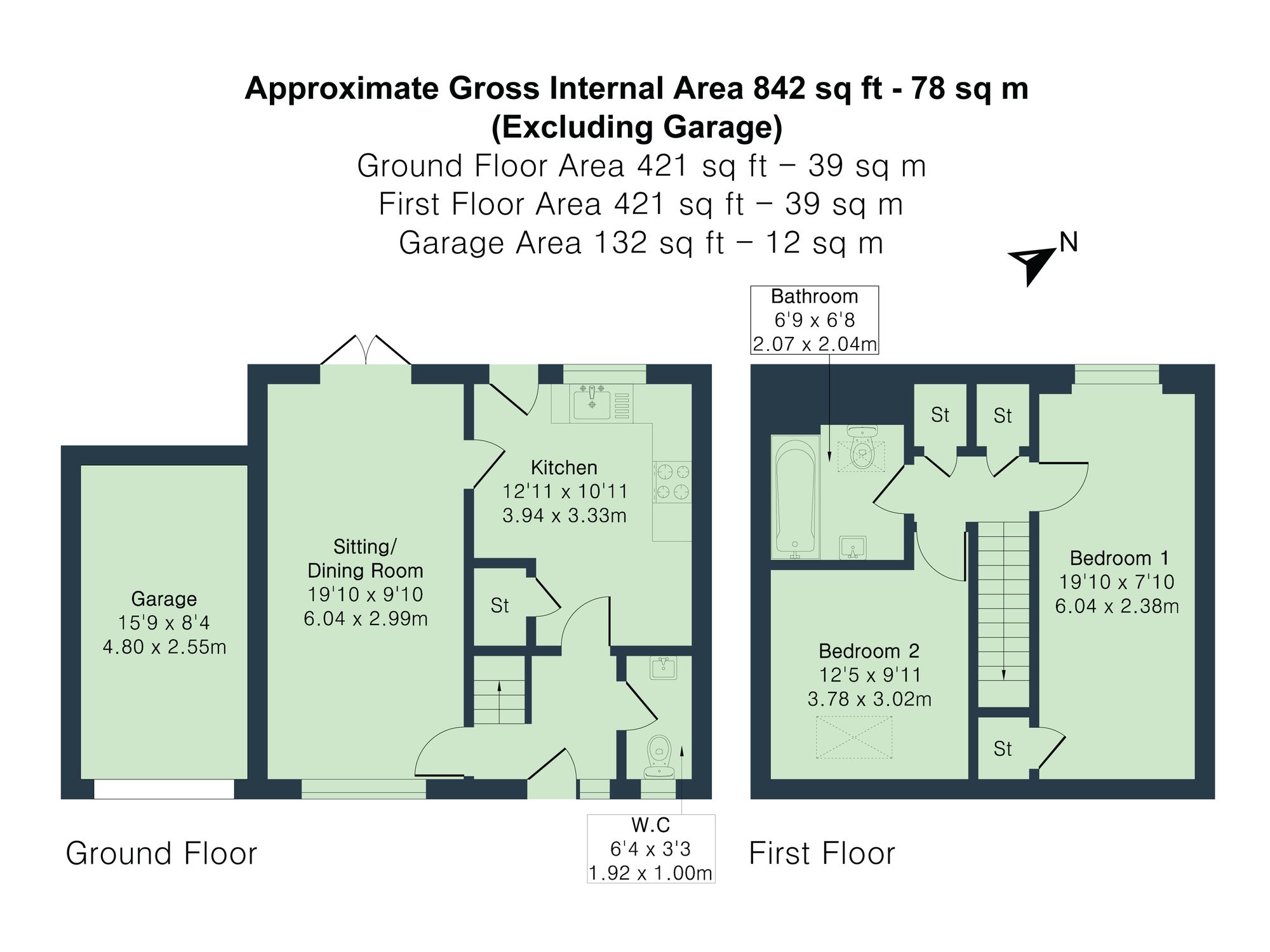 1 Sunnyside, Oxford floorplan
