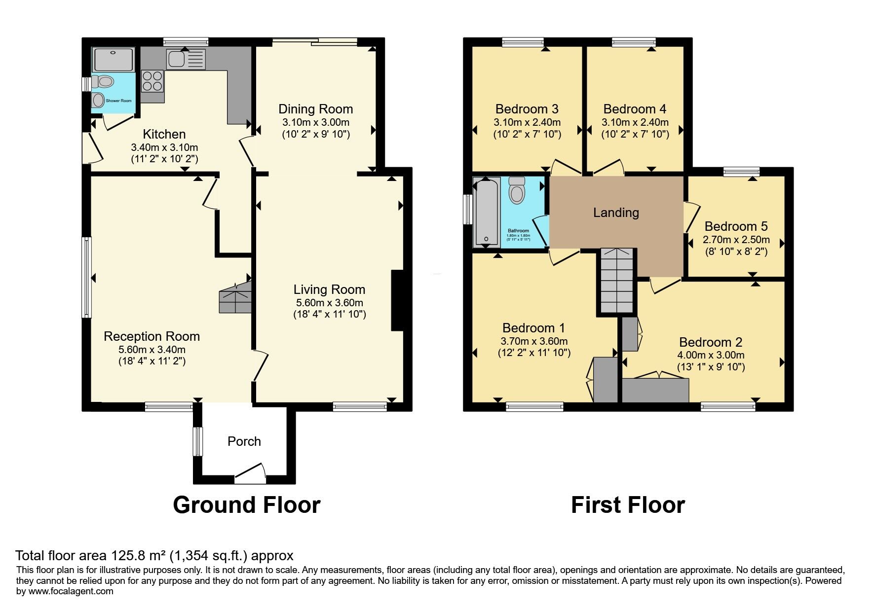 4, Elm Grove, Watford floorplan