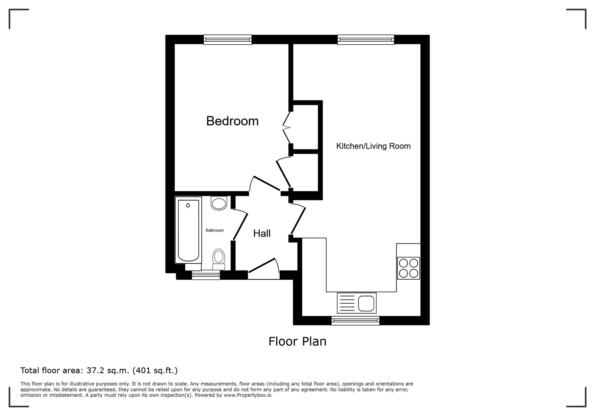 8 Greenways Walk, Crawley floorplan