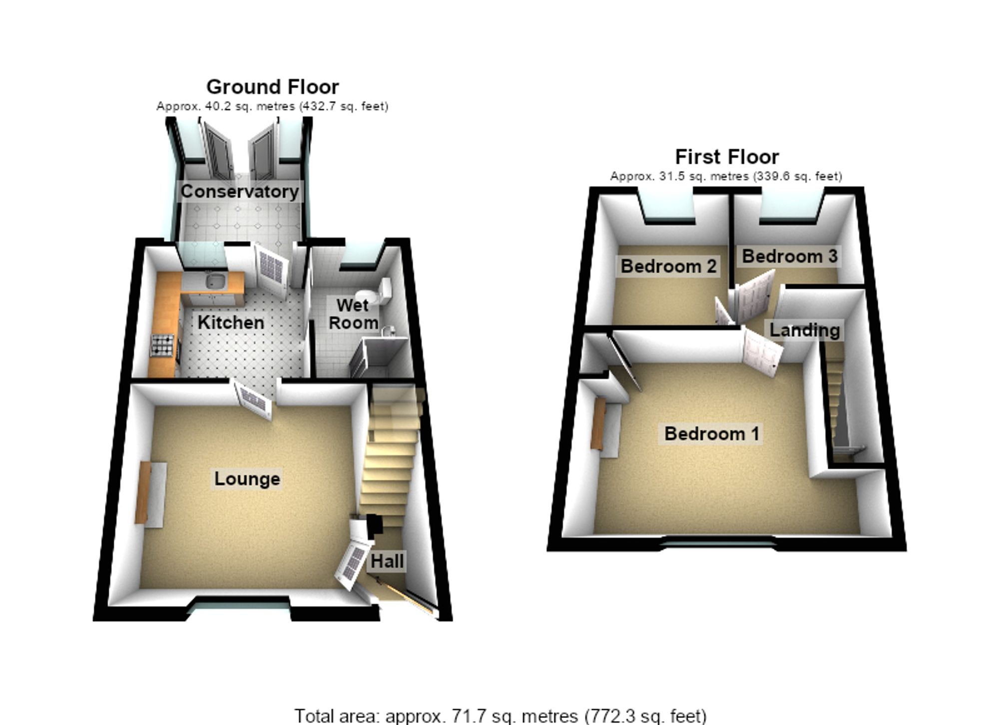 63 Hawthorn Avenue, Brigg floorplan