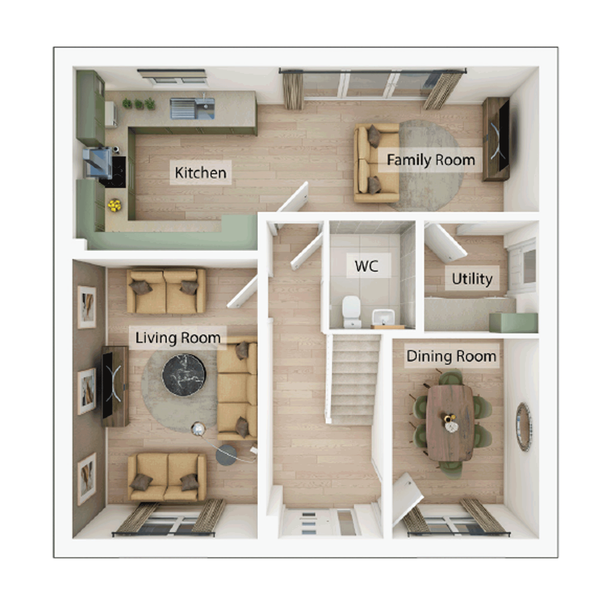 299, Bluebell Way, Easton, Norwich floorplan