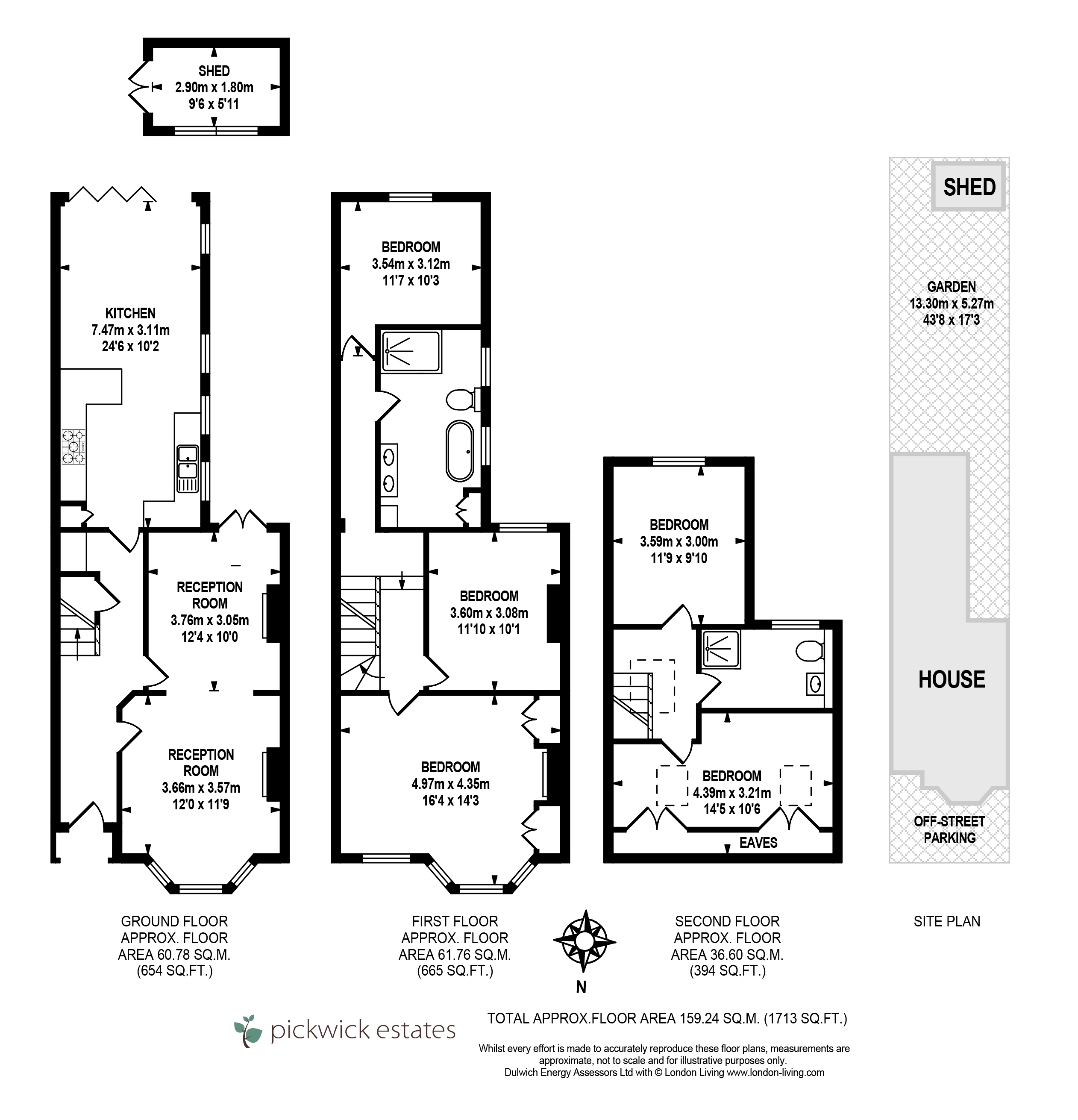 59, Vancouver Road, London floorplan