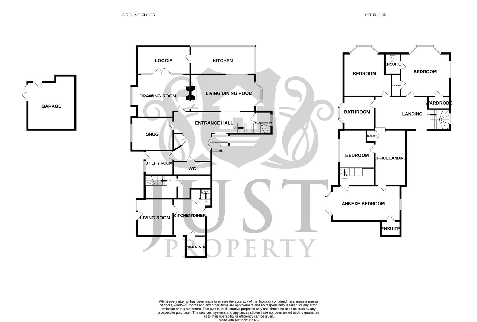 Normans Wood, Forewood Lane, Battle floorplan