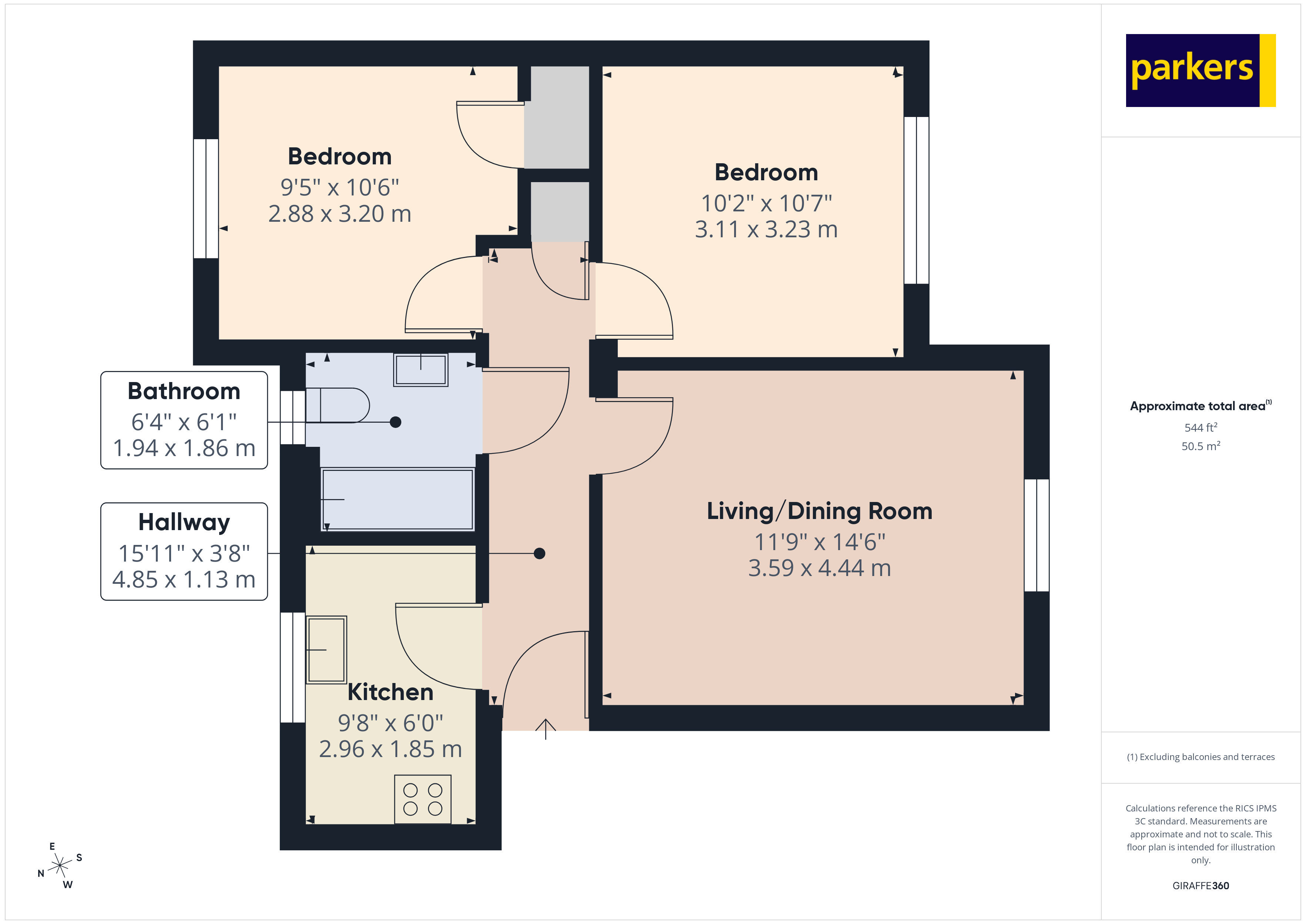 196, London Road, Berkshire floorplan