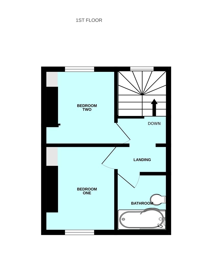 Hillside Cottage, 22, St Johns Road, Plymouth floorplan