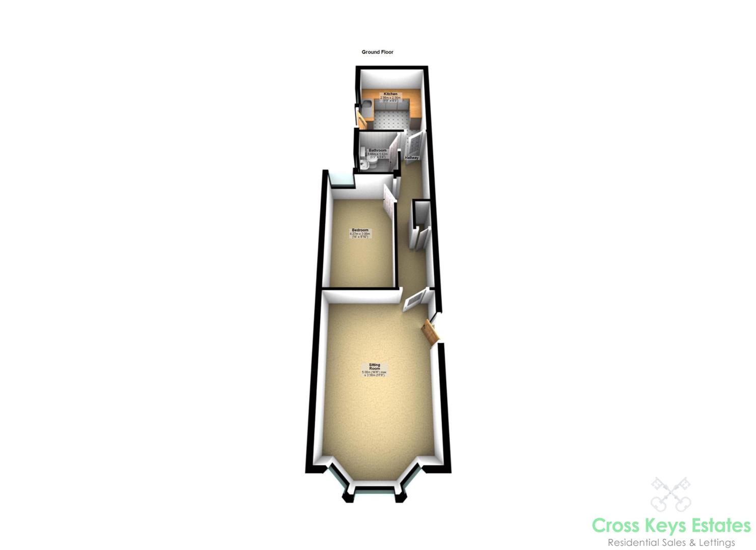 GFF 11, Alexandra Road, Plymouth floorplan