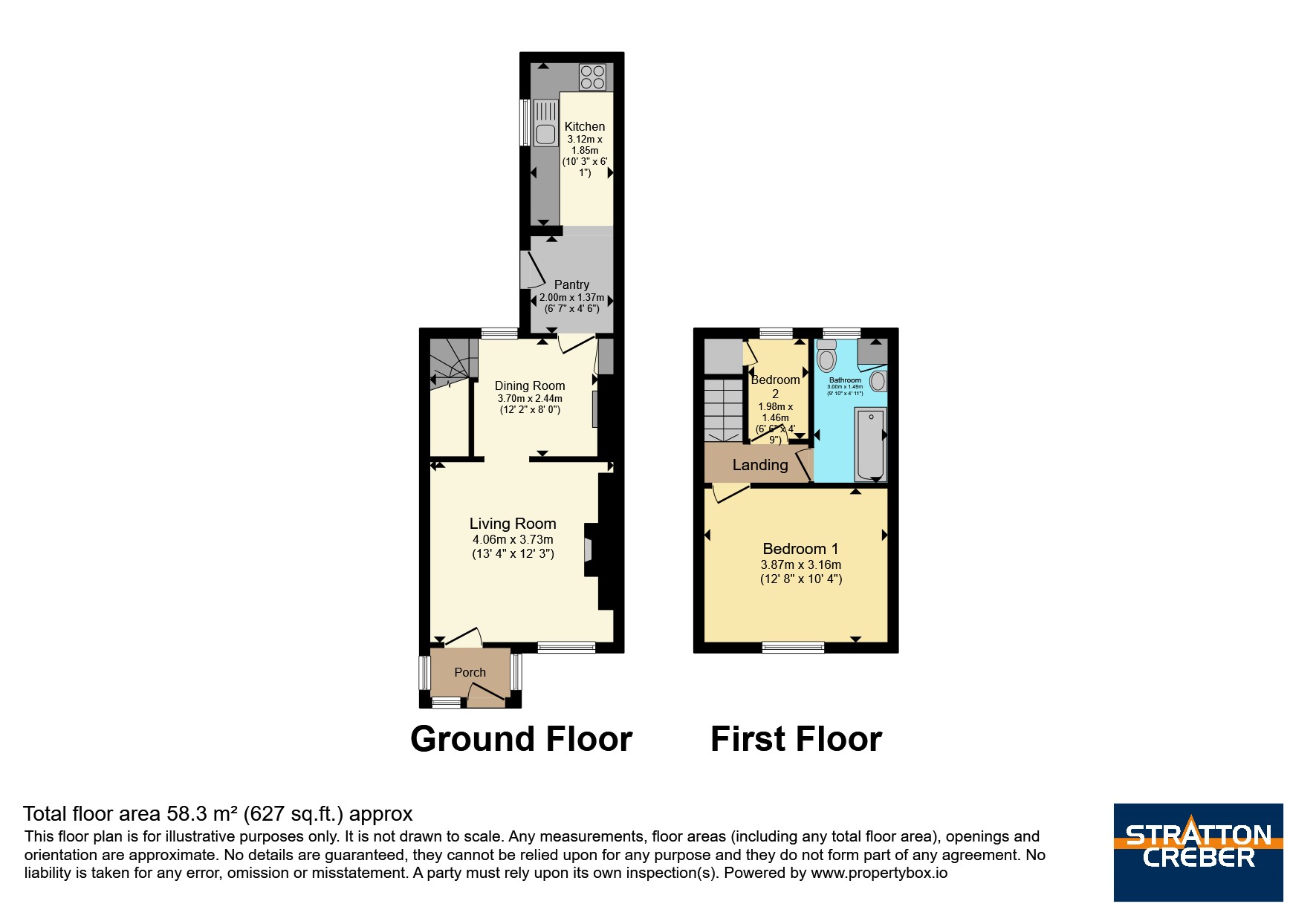 10, Varley Lane, Cornwall floorplan