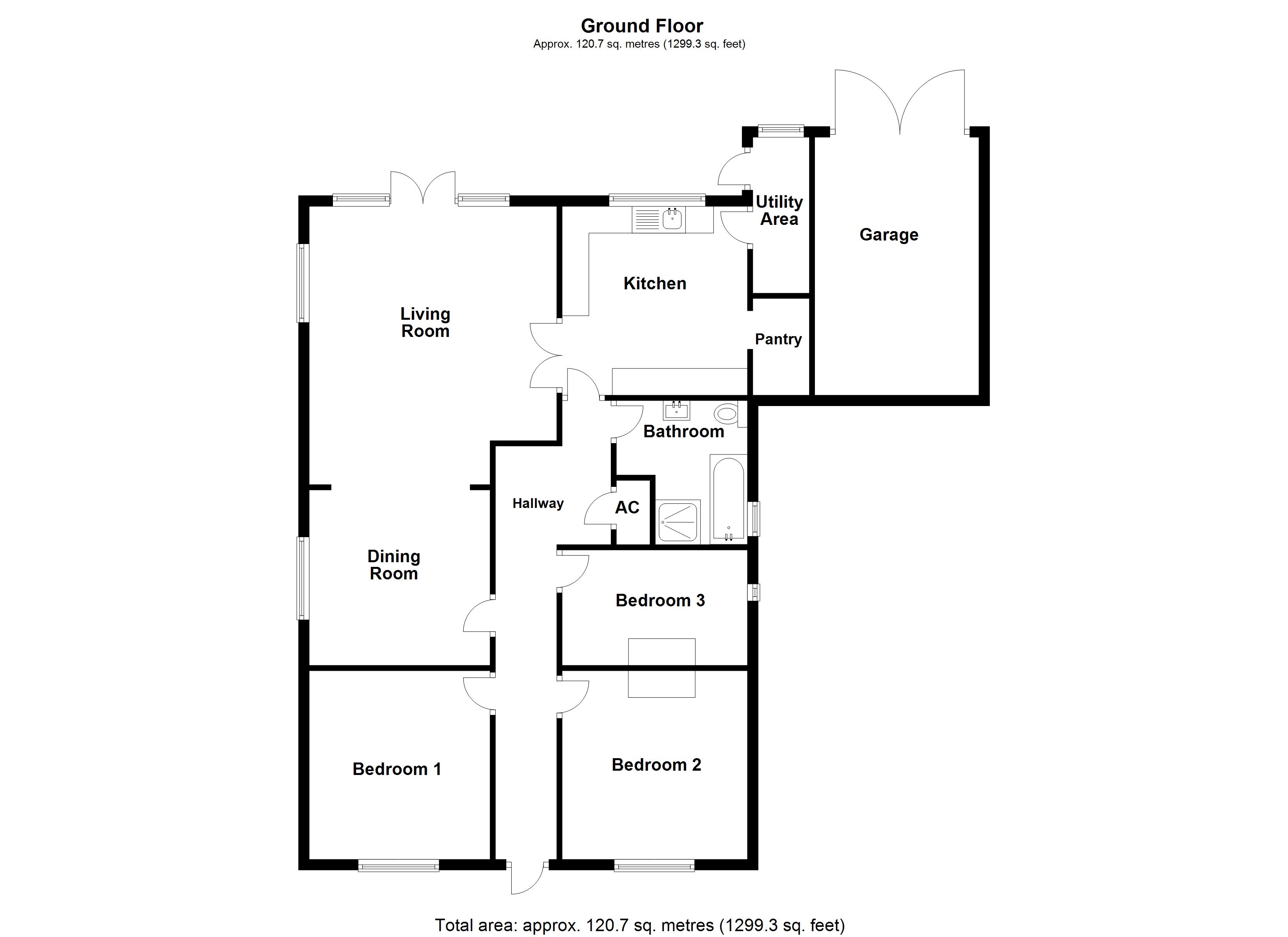 Colchester Road, Halstead, Essex CO9, 3 bedroom bungalow for sale
