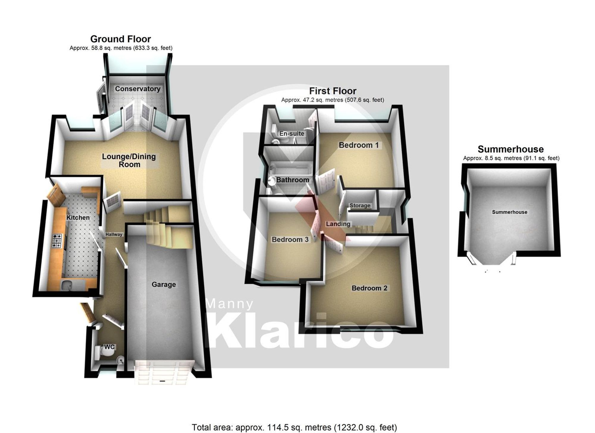 Kingfisher Close, Birmingham, B26 floorplan