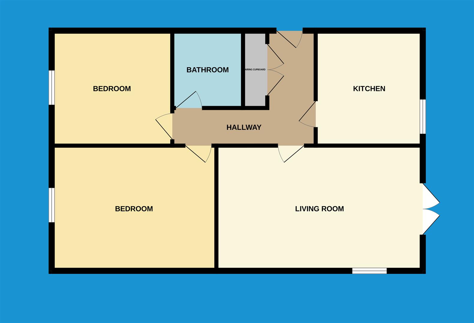 10 Pendruccombe Court, Tavistock Road, Launceston floorplan