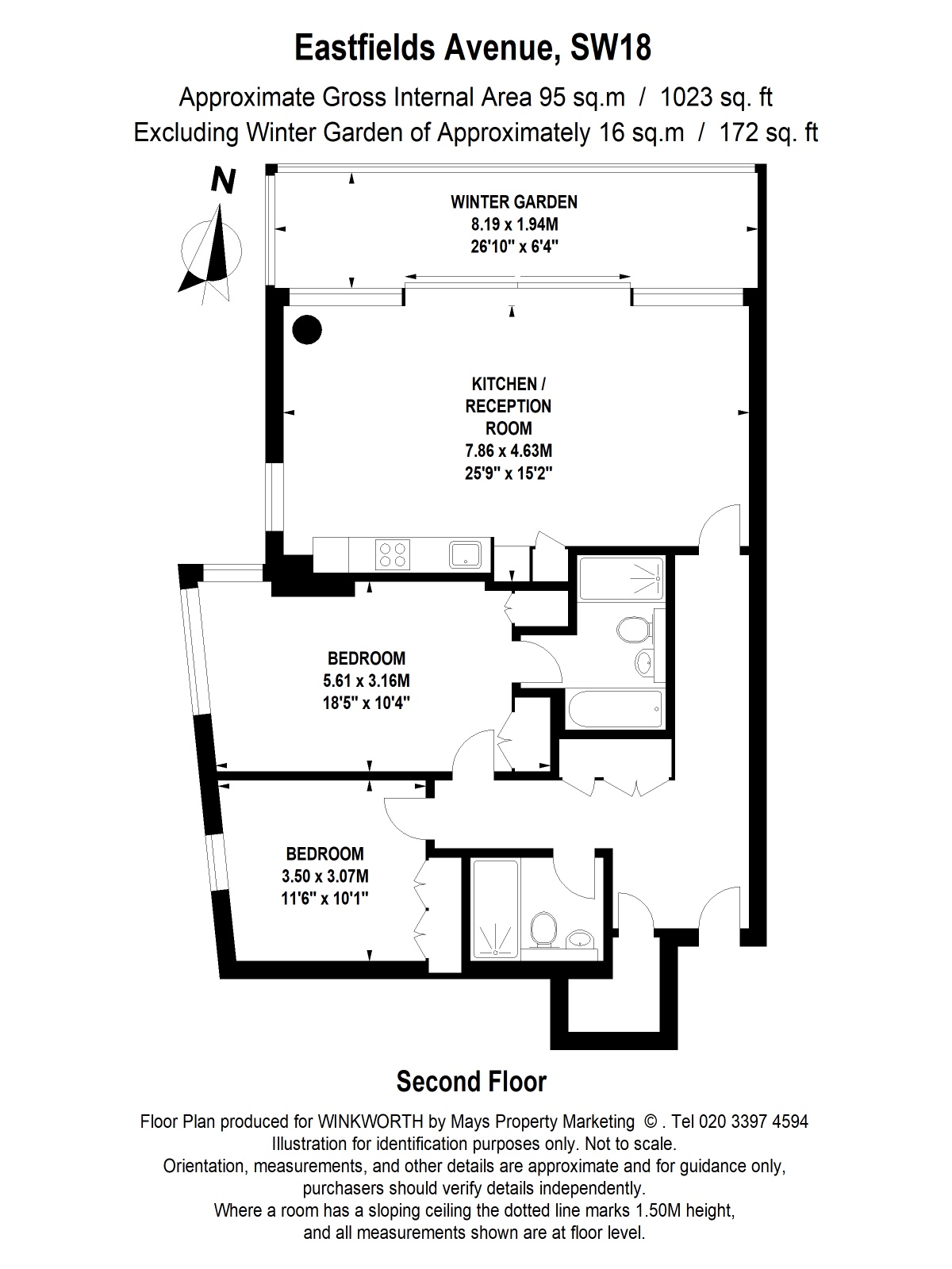 Eastfields Avenue, London floorplan