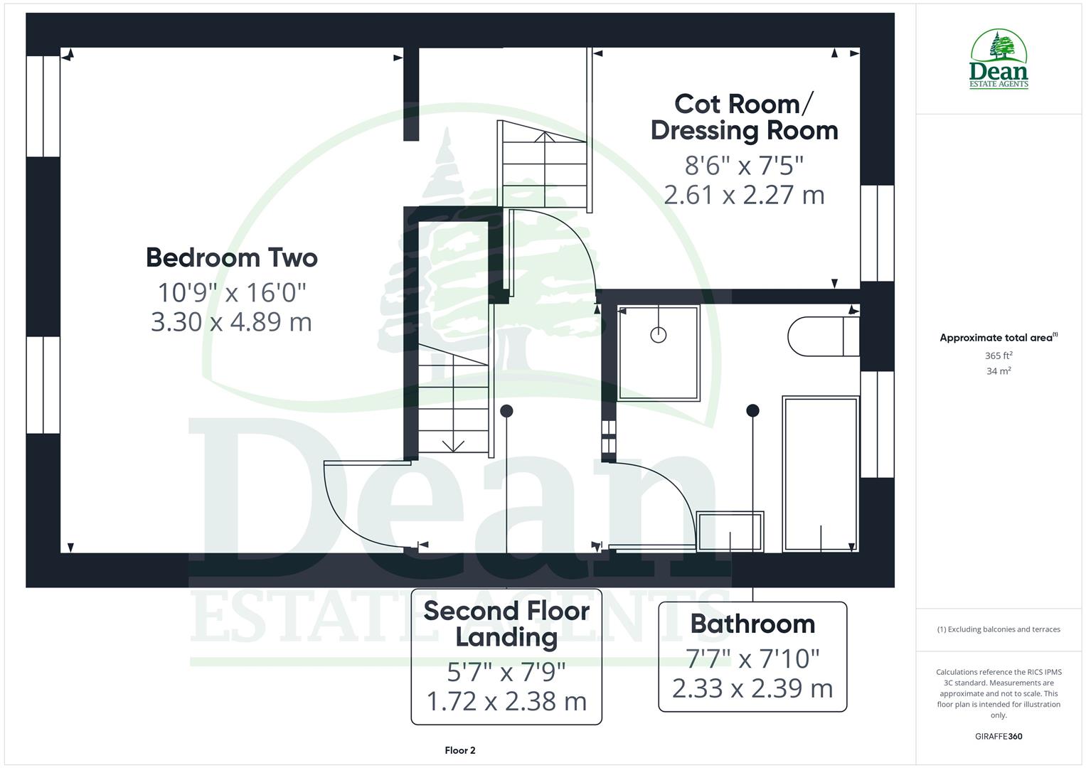 2 Bayhead Villas, Lydbrook floorplan