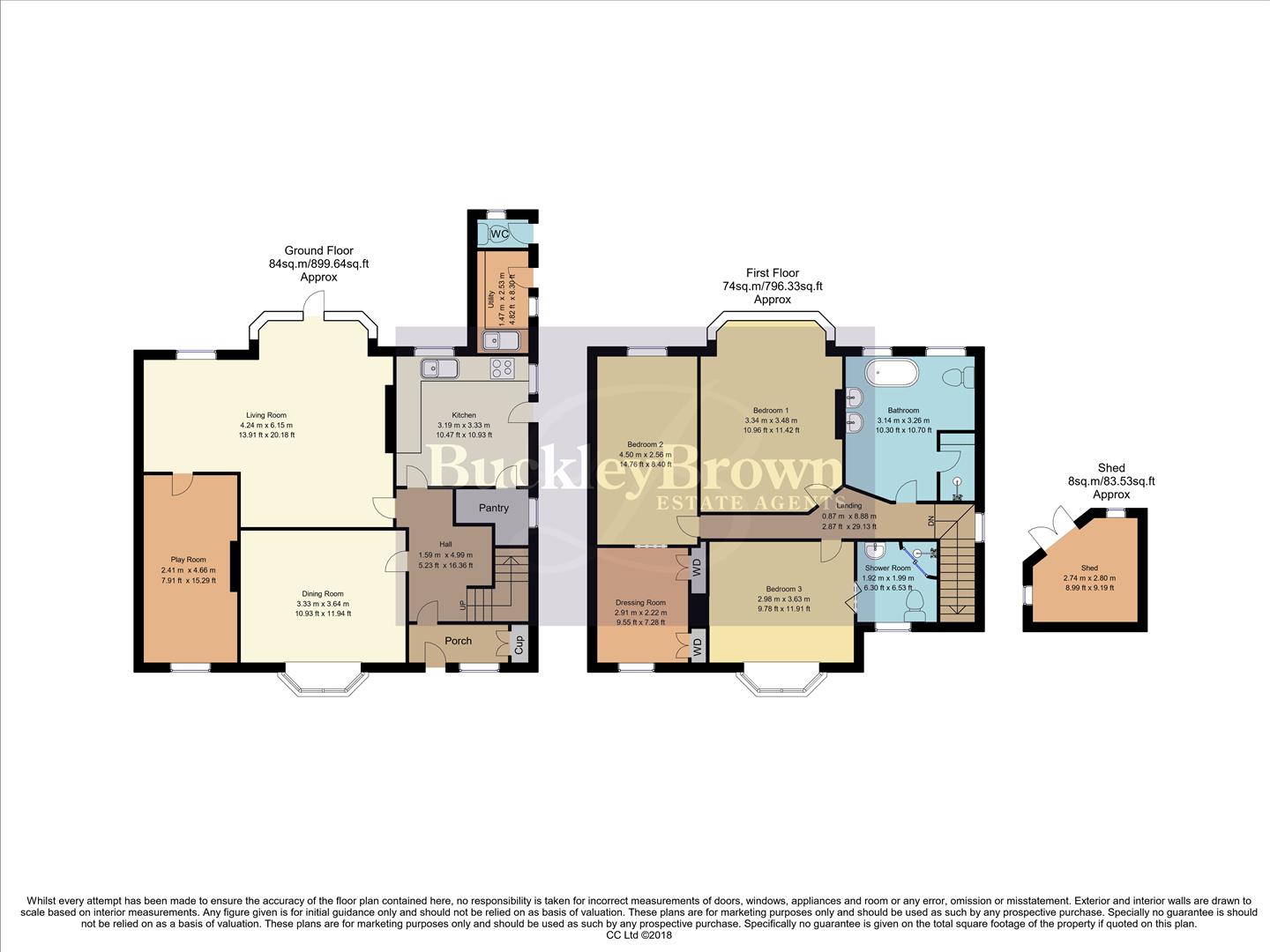 26, Garth Road, Mansfield floorplan