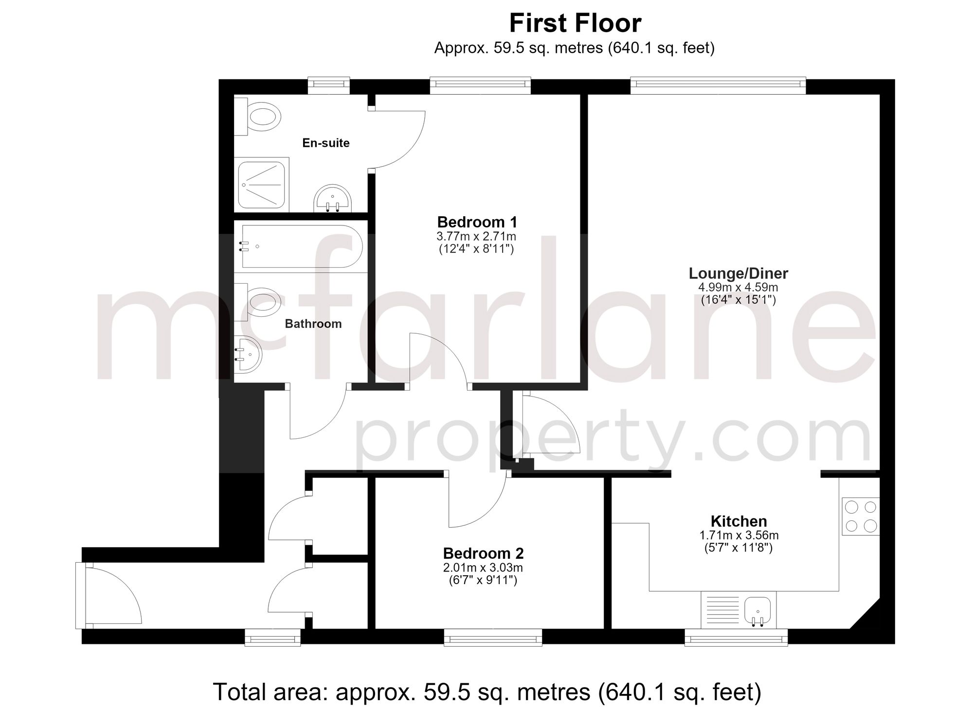 Flat 10, Walton House, Swindon floorplan