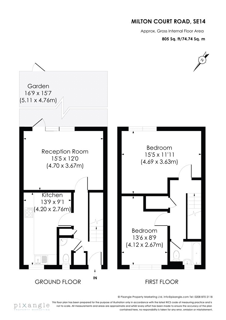 Milton Court Road, London floorplan