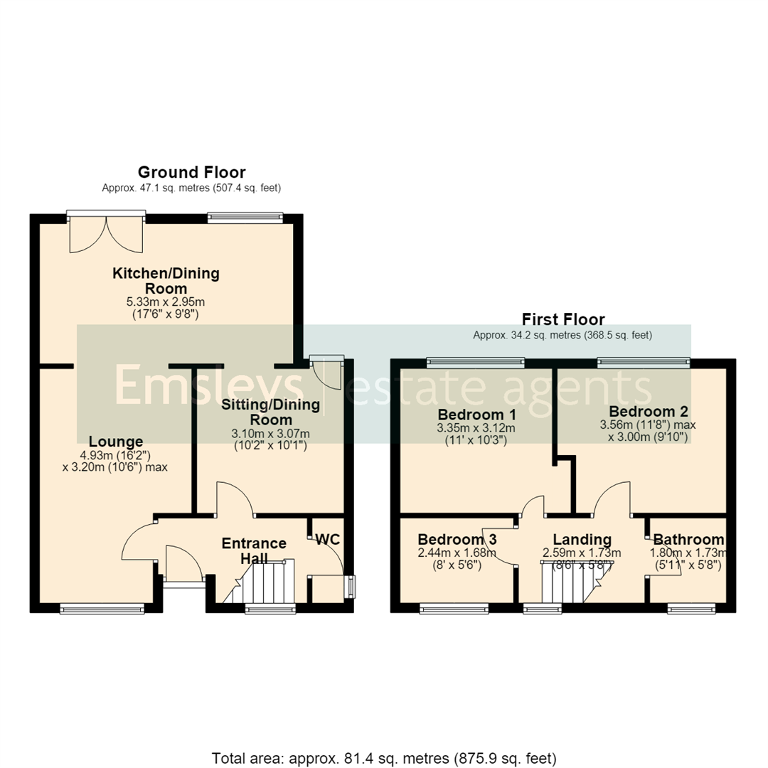23, Ramsden Street, Leeds floorplan