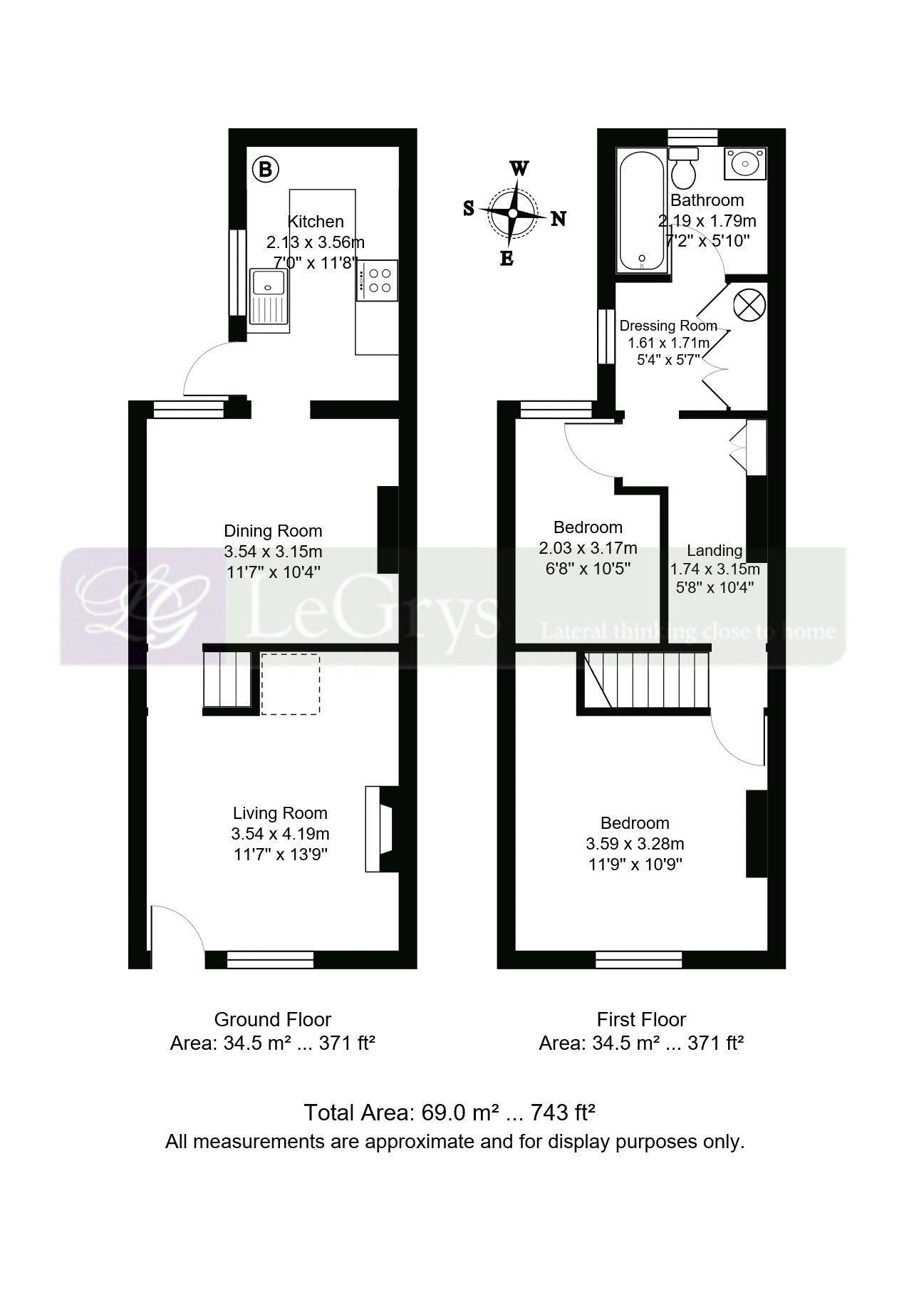 2 Bedrooms End terrace house for sale in Bedford Road, Southborough, Tunbridge Wells TN4