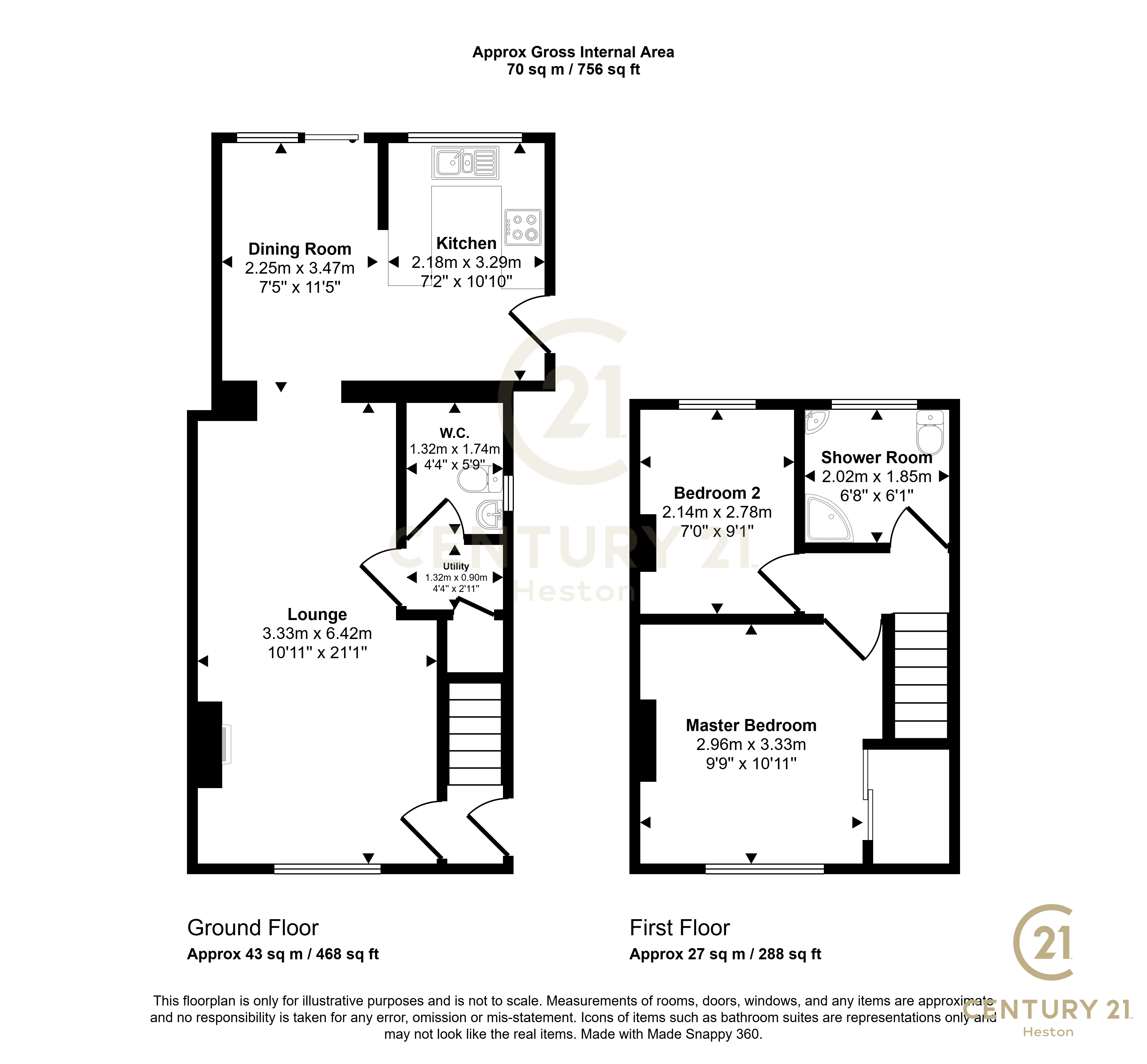 104, Lower Cippenham Lane, SLOUGH floorplan