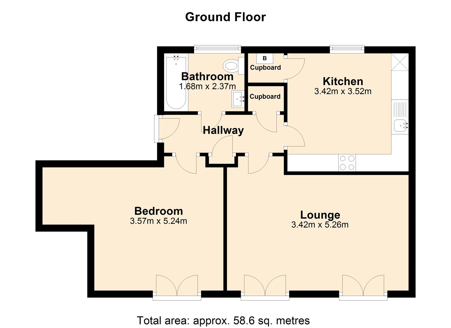 74, Prince Rupert Drive, Aylesbury floorplan