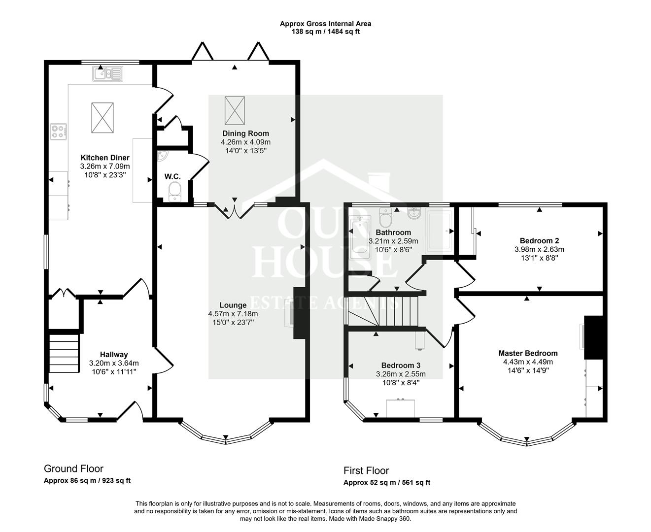 Thirlmere, Rolston Road, Hornsea floorplan