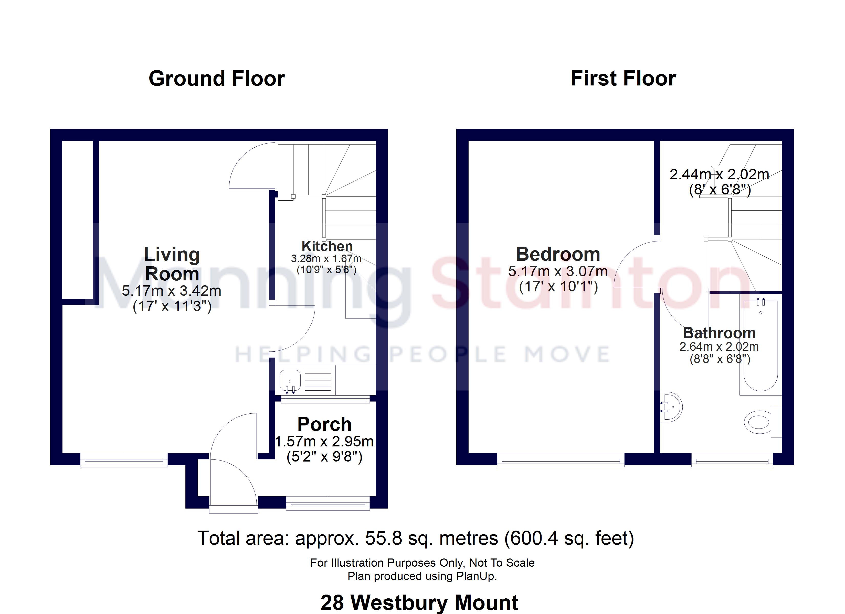Westbury Mount, Leeds, West Yorkshire floorplan