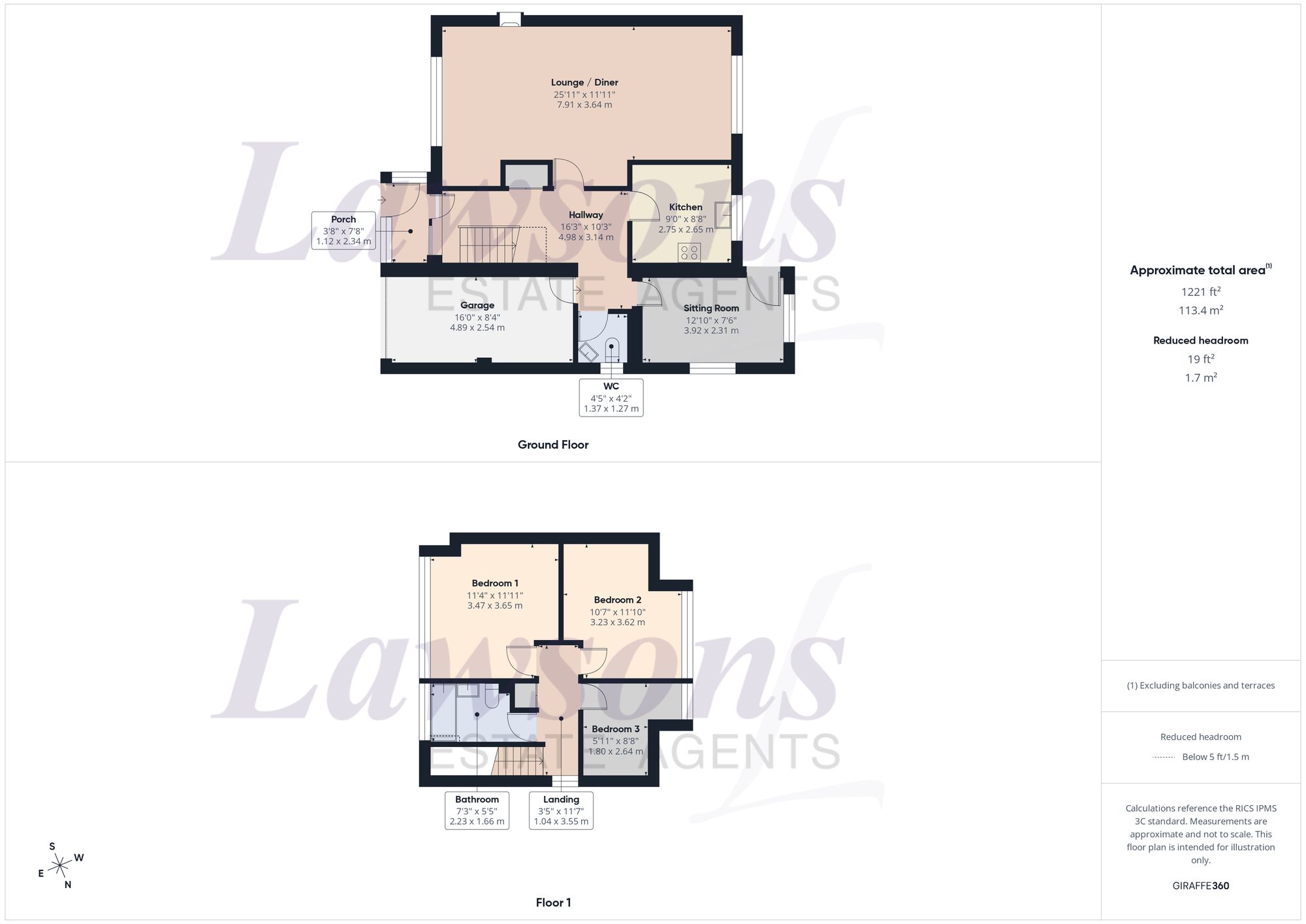 41 Highlands, Thetford floorplan