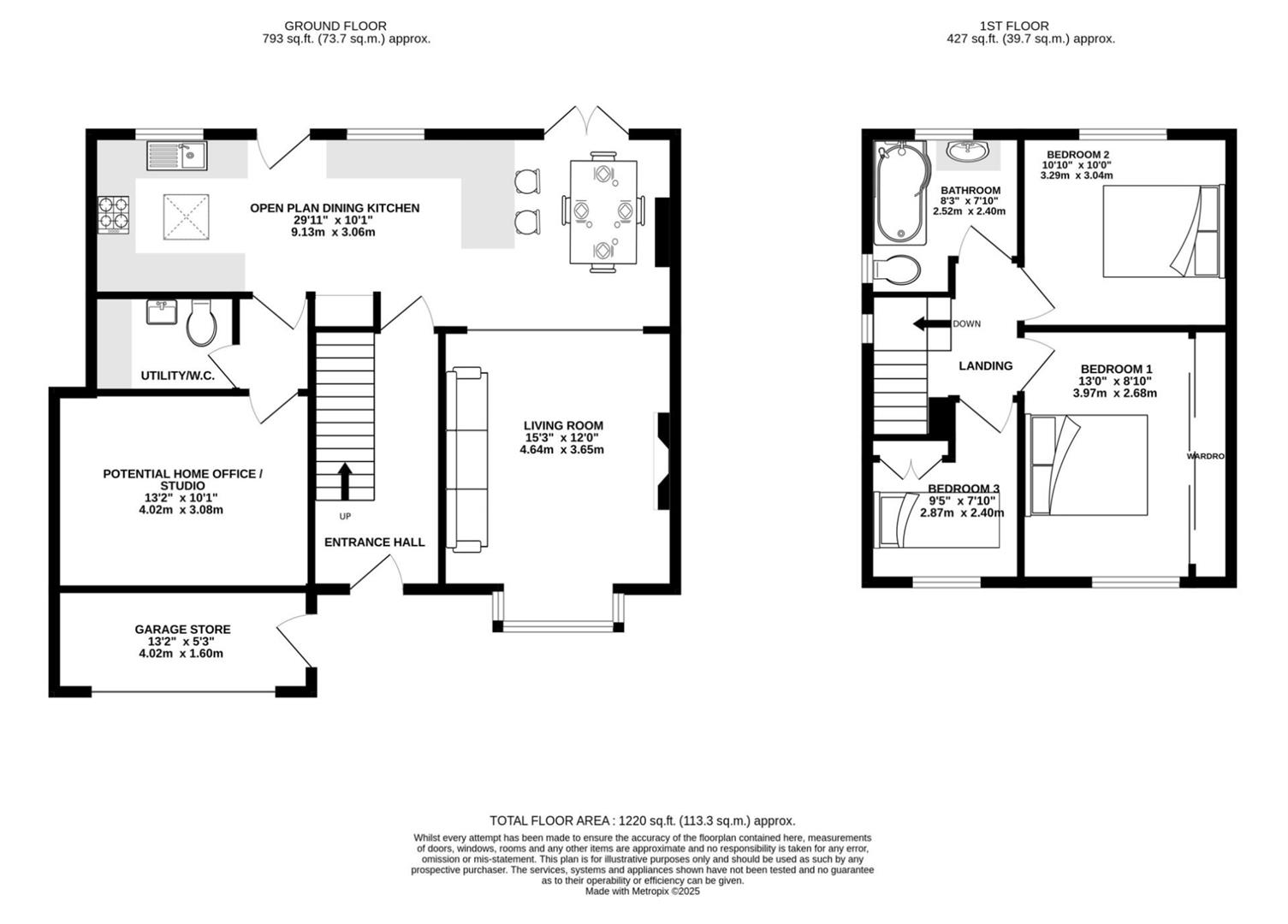 37, Woodlands Drive, Knutsford floorplan