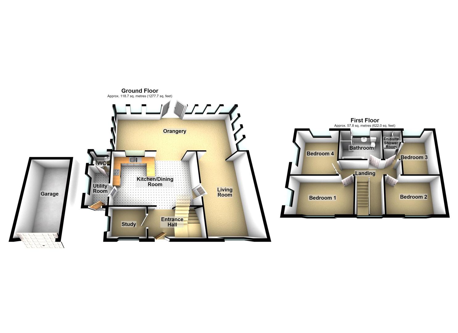 1., Maelor Place, Wrexham floorplan