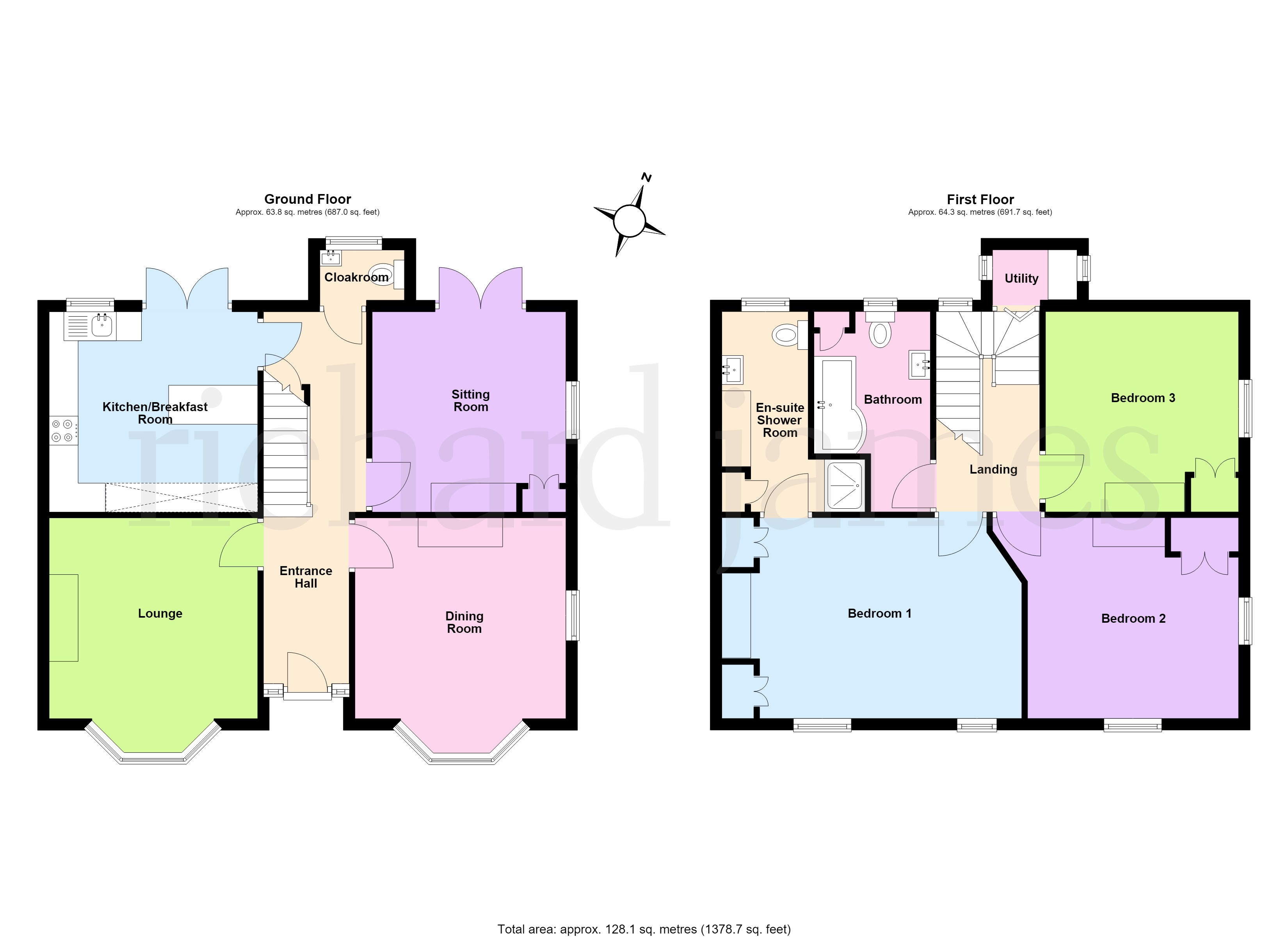 68, Northampton Road, Wellingborough floorplan