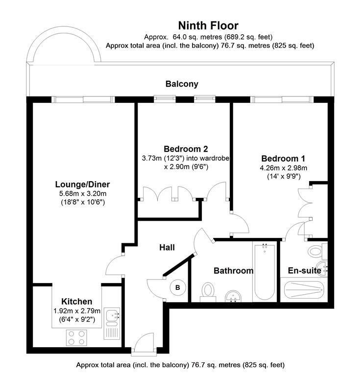 2 Bedrooms Flat for sale in Cavalier House, 46-50 Uxbridge Road, Ealing W5