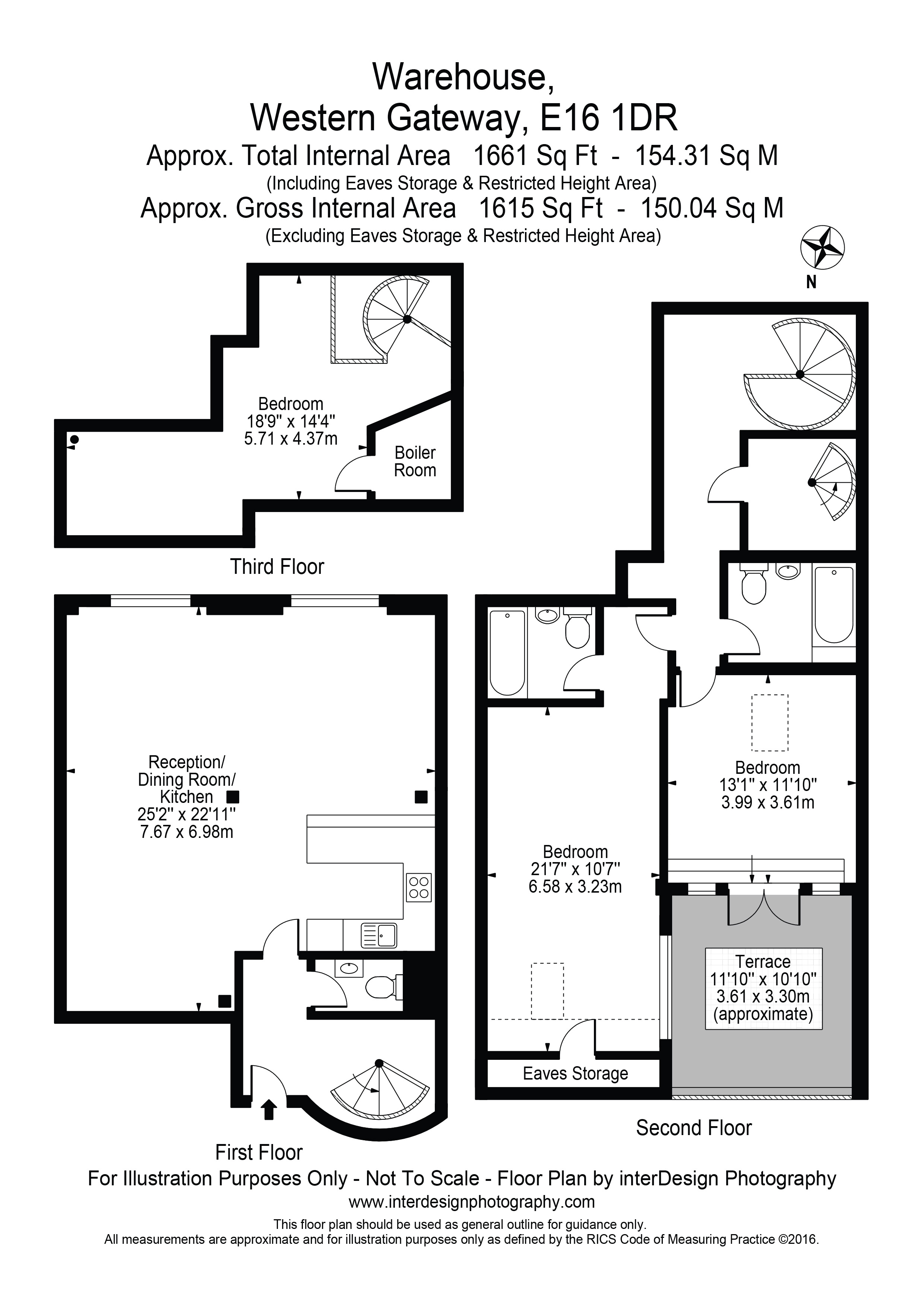 3 Bedrooms Flat for sale in K Warehouse, 2 Western Gateway, London E16