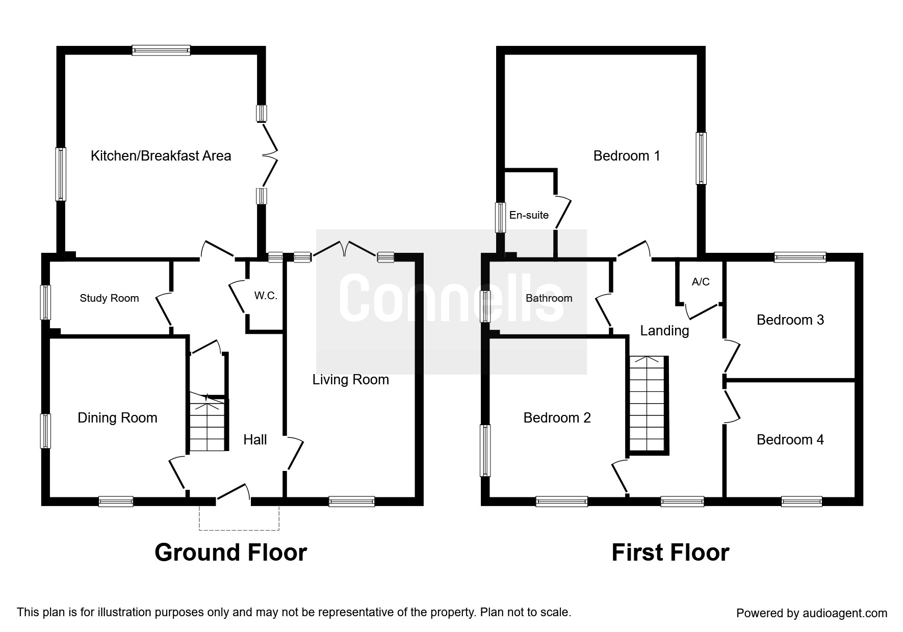 4 Bedrooms Detached house for sale in Northampton Road, Brackley NN13