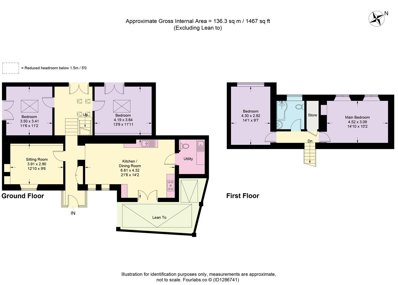 Wesley View, Stroud floorplan