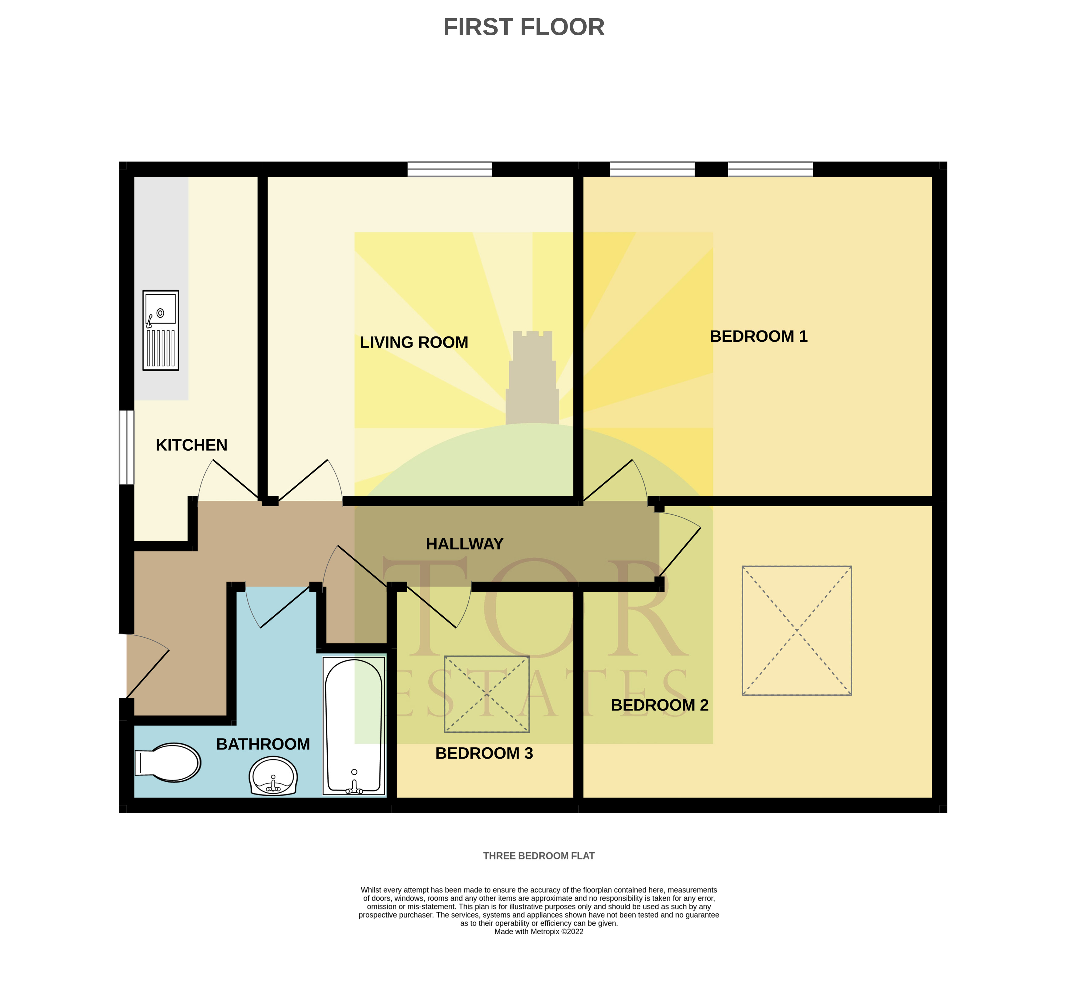 Brunel Shopping Precinct, Somerton TA11, 3 bedroom flat to rent