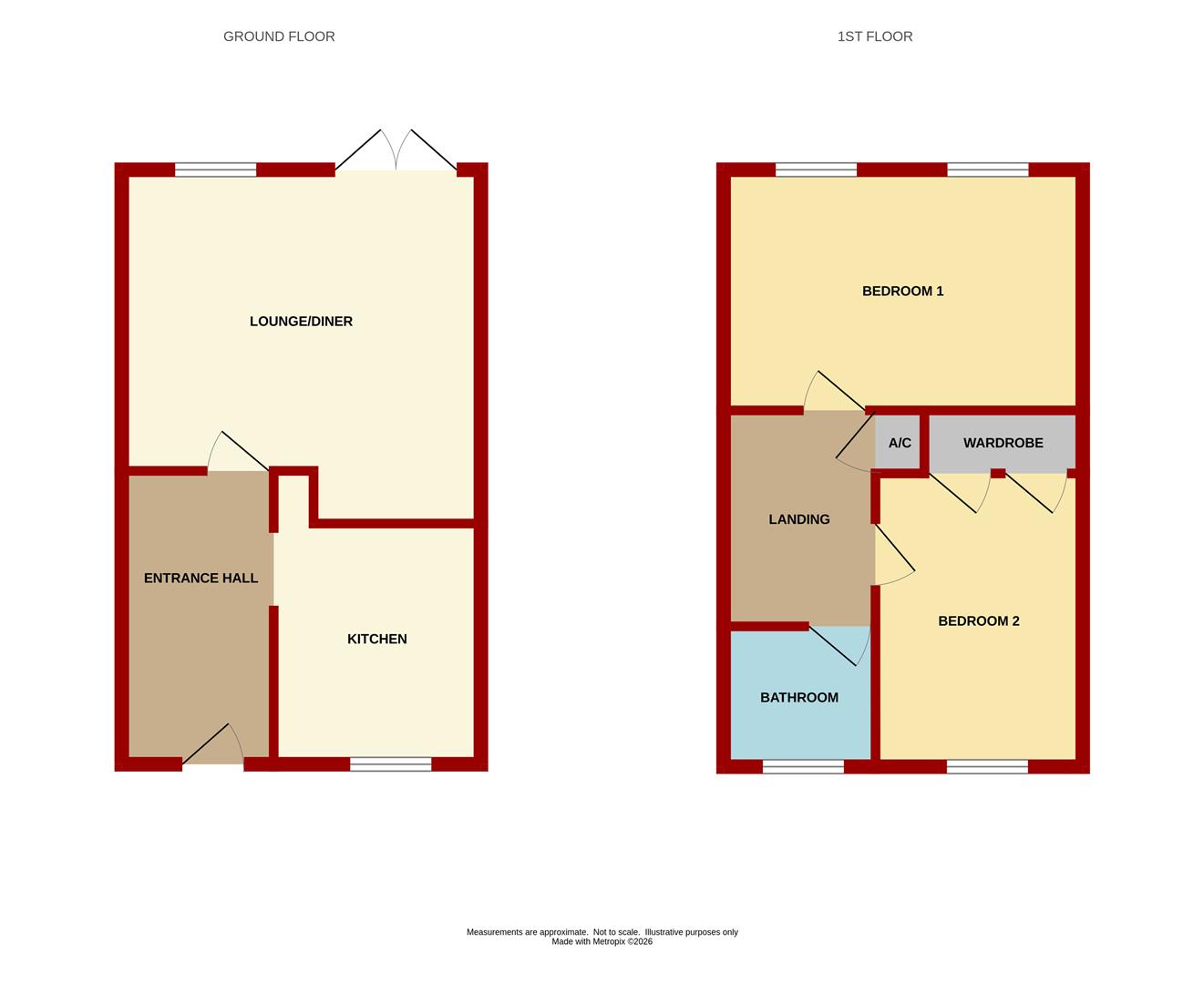 88, Verschoyle Gardens, Ross-On-Wye floorplan