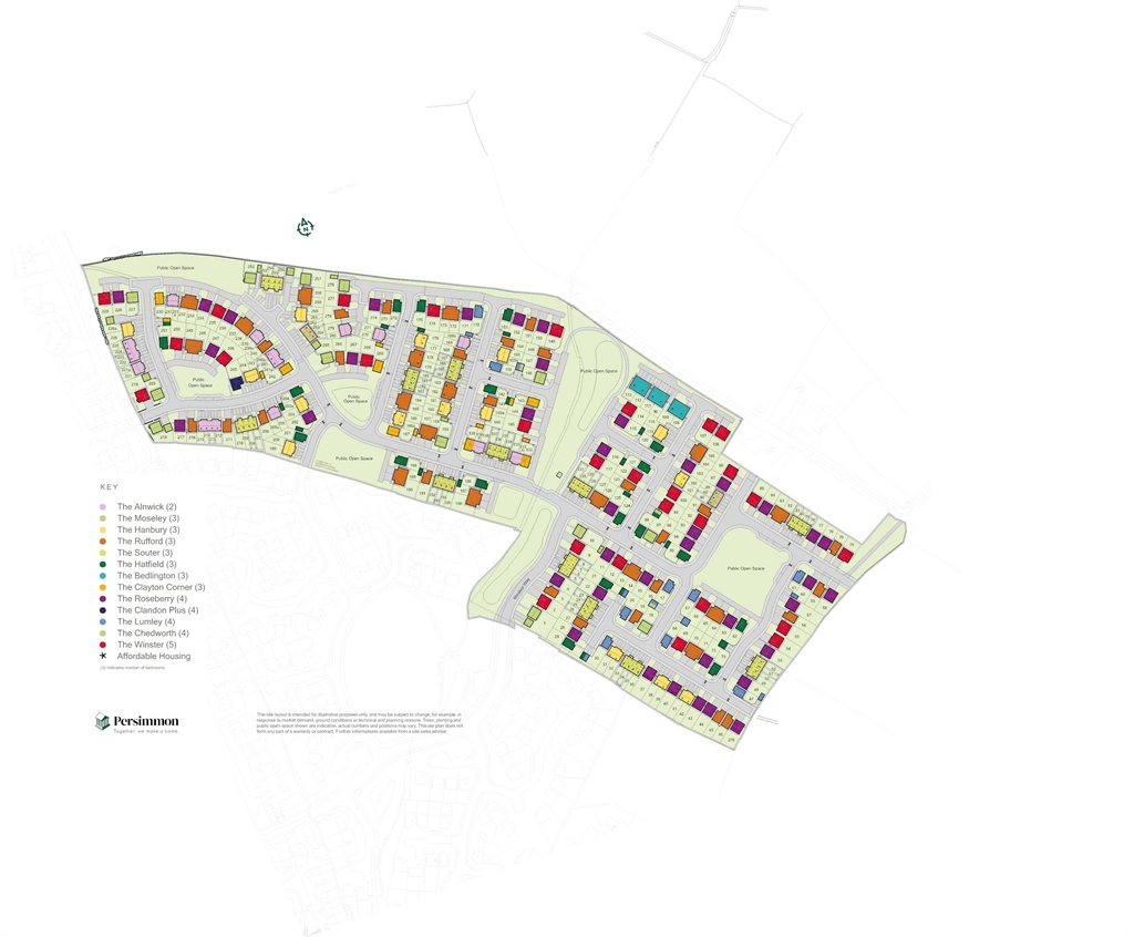 "Alnwick" at Windsor Way, Carlisle CA3, 2 bedroom end terrace house for