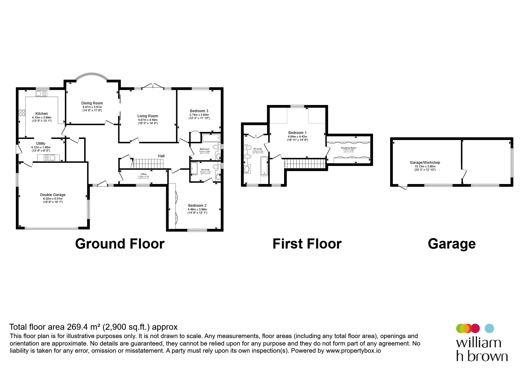 3, Green Pastures, Spalding floorplan