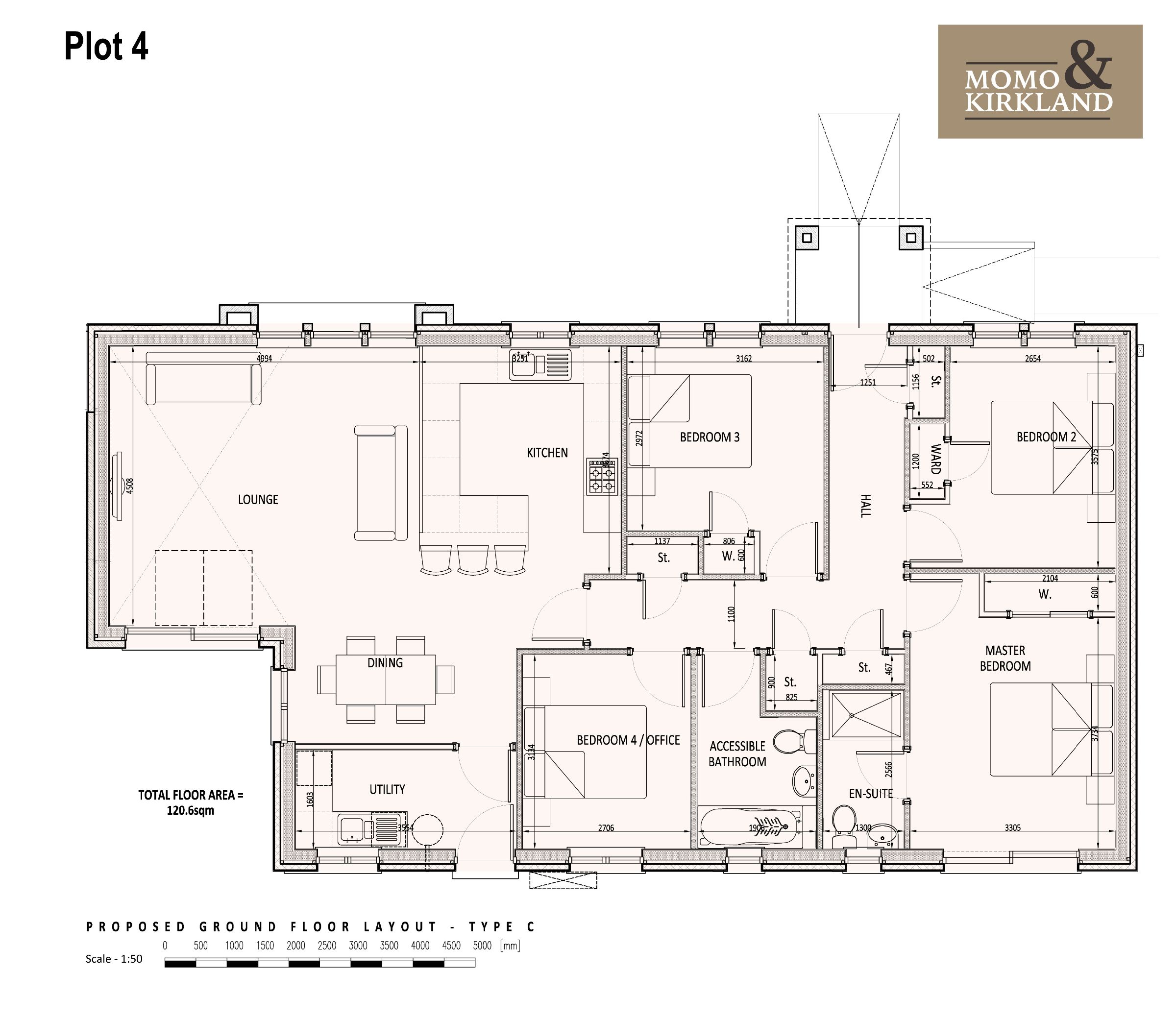 Plot 4 172 Main Street, Airdrie floorplan
