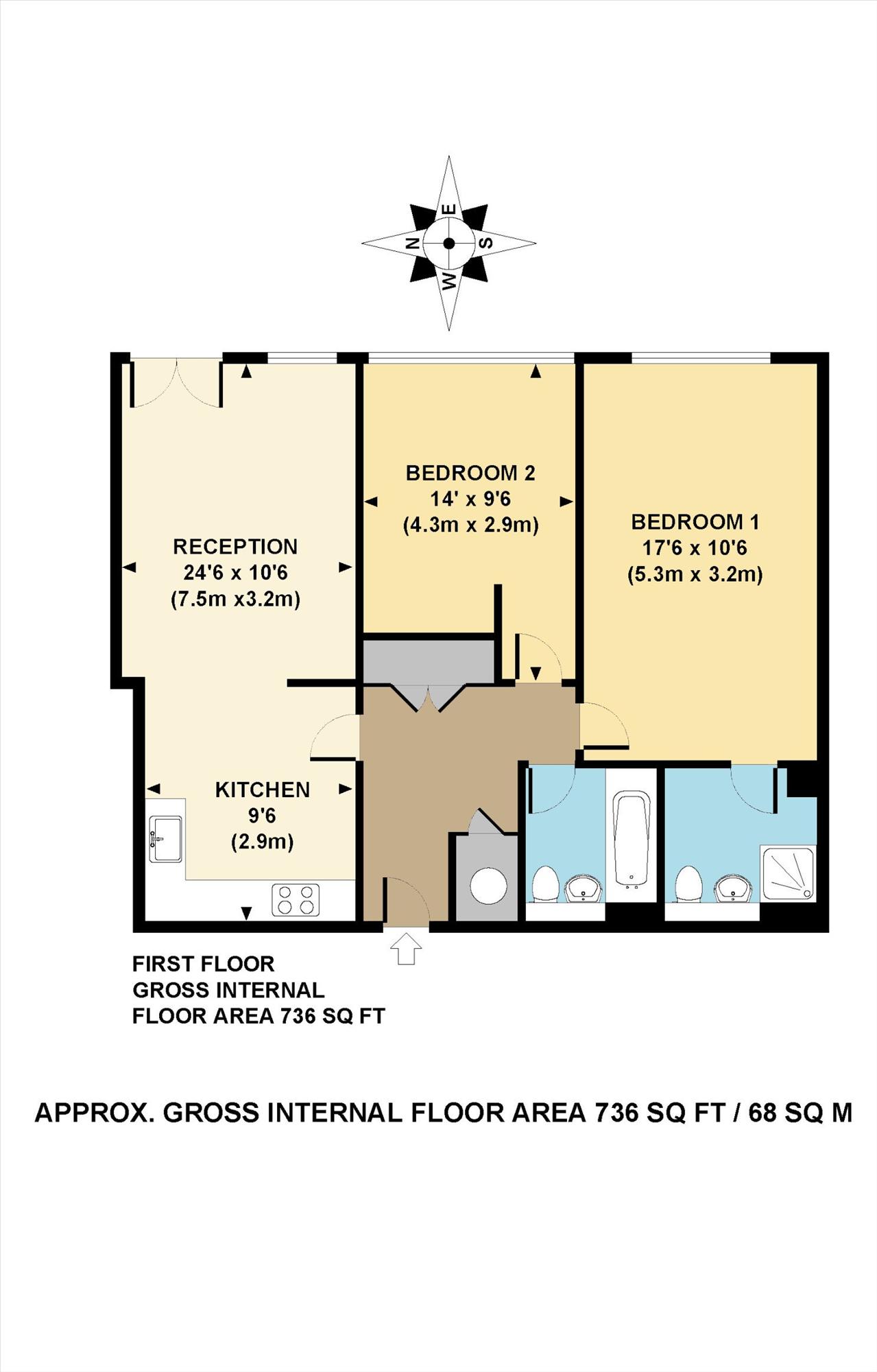 2 Bedrooms Flat to rent in Falcon Works Court, 8 Copperfield Road, London E3