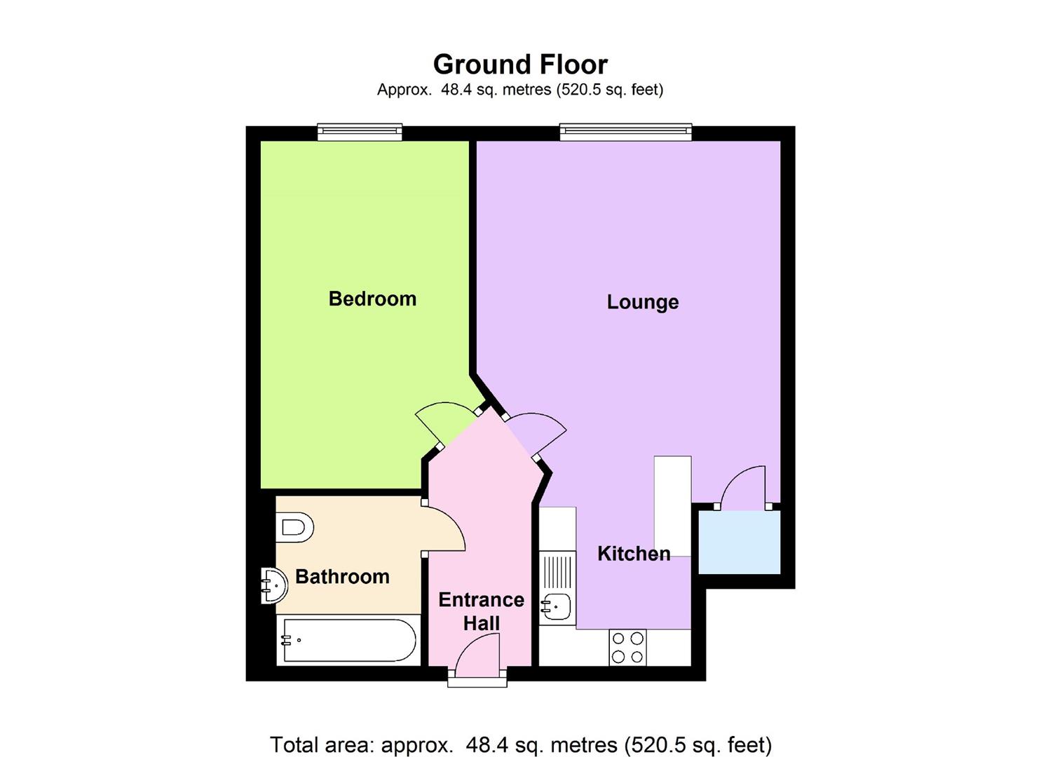 Philadelphia House, Cross Bedford Street, Sheffield S6, 1 bedroom flat
