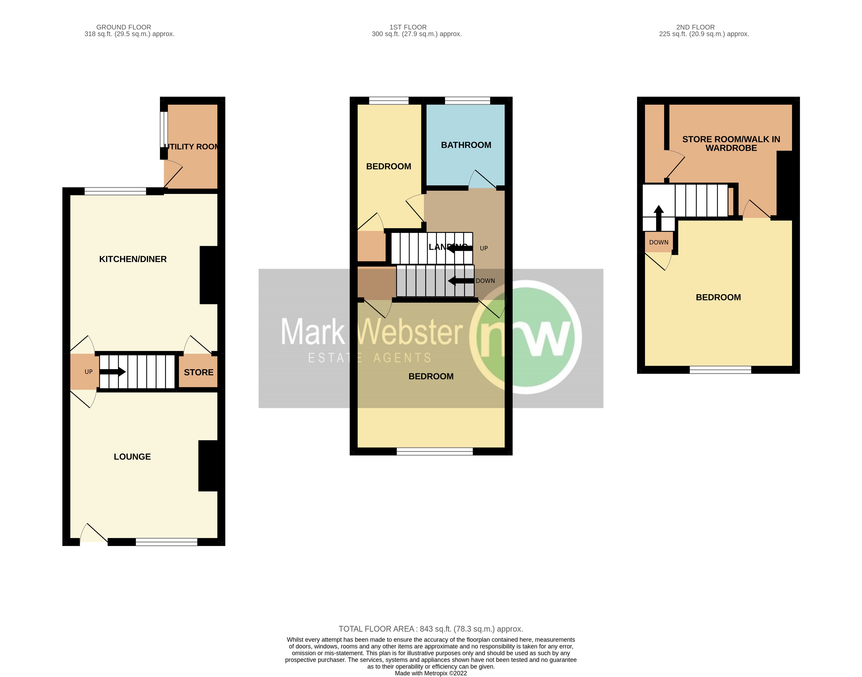 Erdington Road, Atherstone CV9, 3 bedroom terraced house for sale