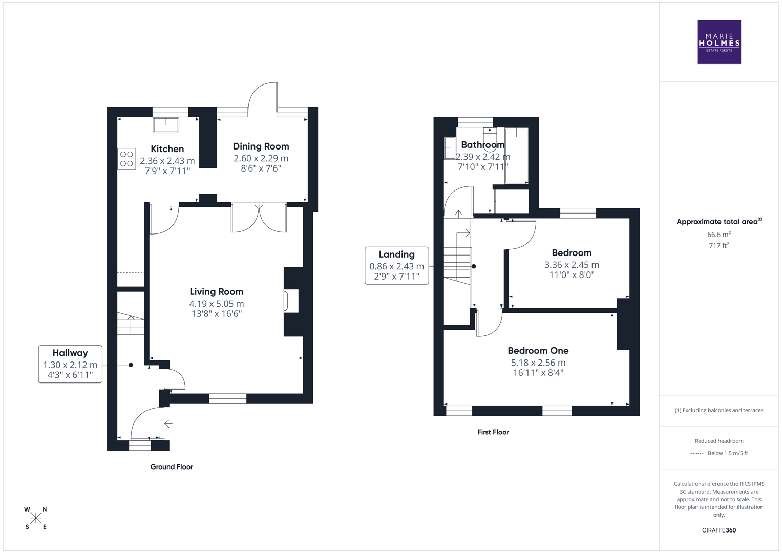 268, Liverpool Road, Preston floorplan