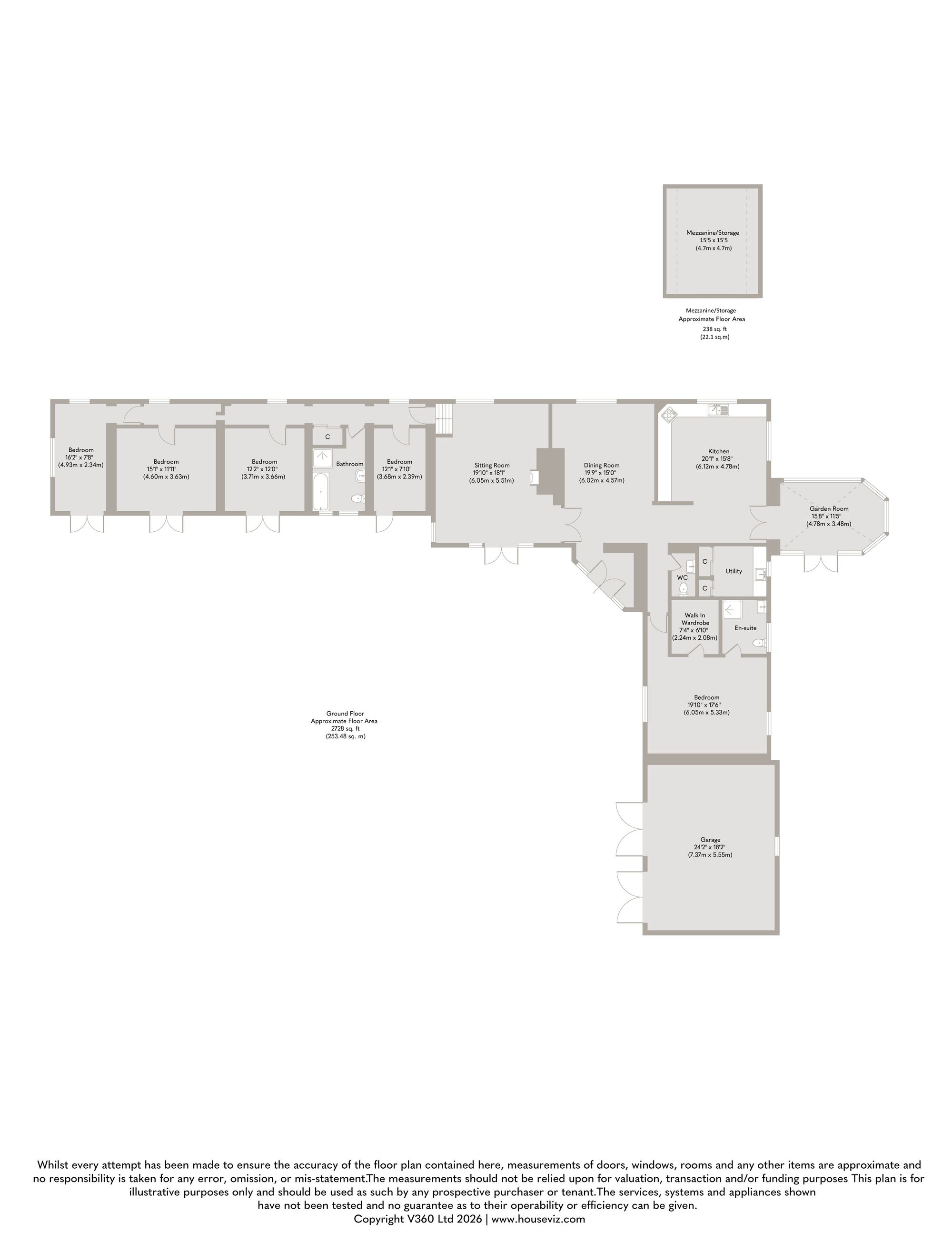 The Old Dairy Park Lane, Norwich floorplan