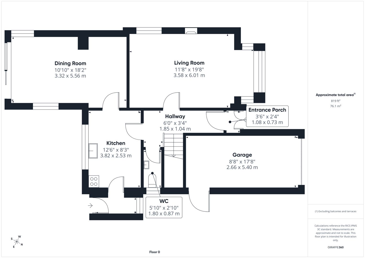 7, West Close, Pontefract floorplan