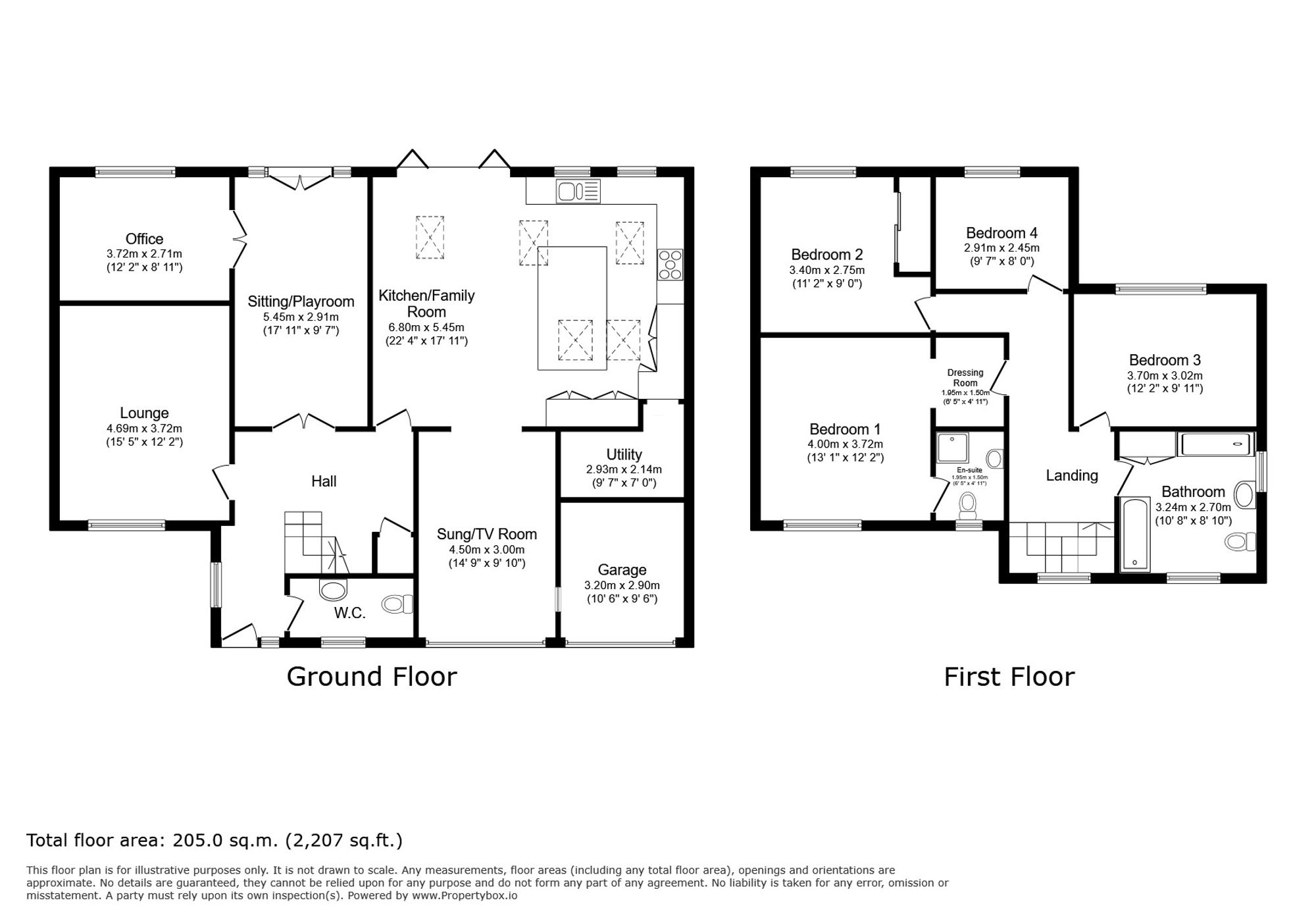 26 Carriage Drive, Frodsham floorplan
